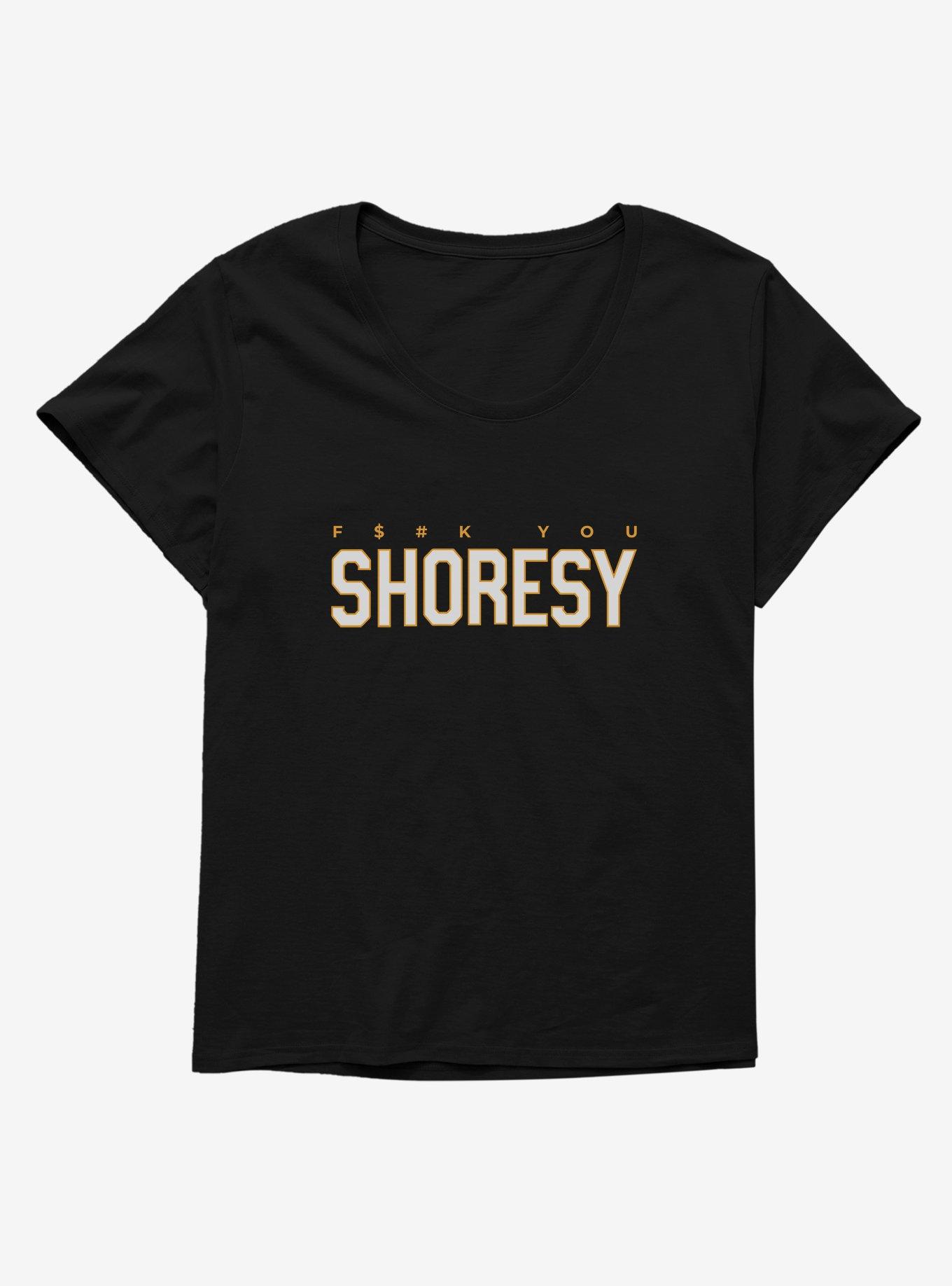 Shoresy F You Shoresy Girls T-Shirt Plus Size, BLACK, hi-res