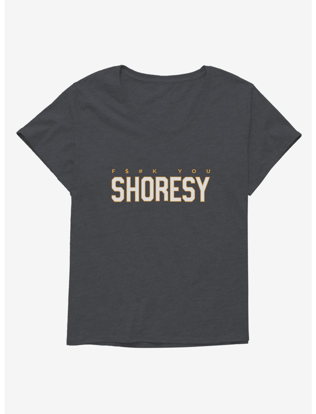 Shoresy F You Shoresy Girls T-Shirt Plus Size, CHARCOAL HEATHER, hi-res