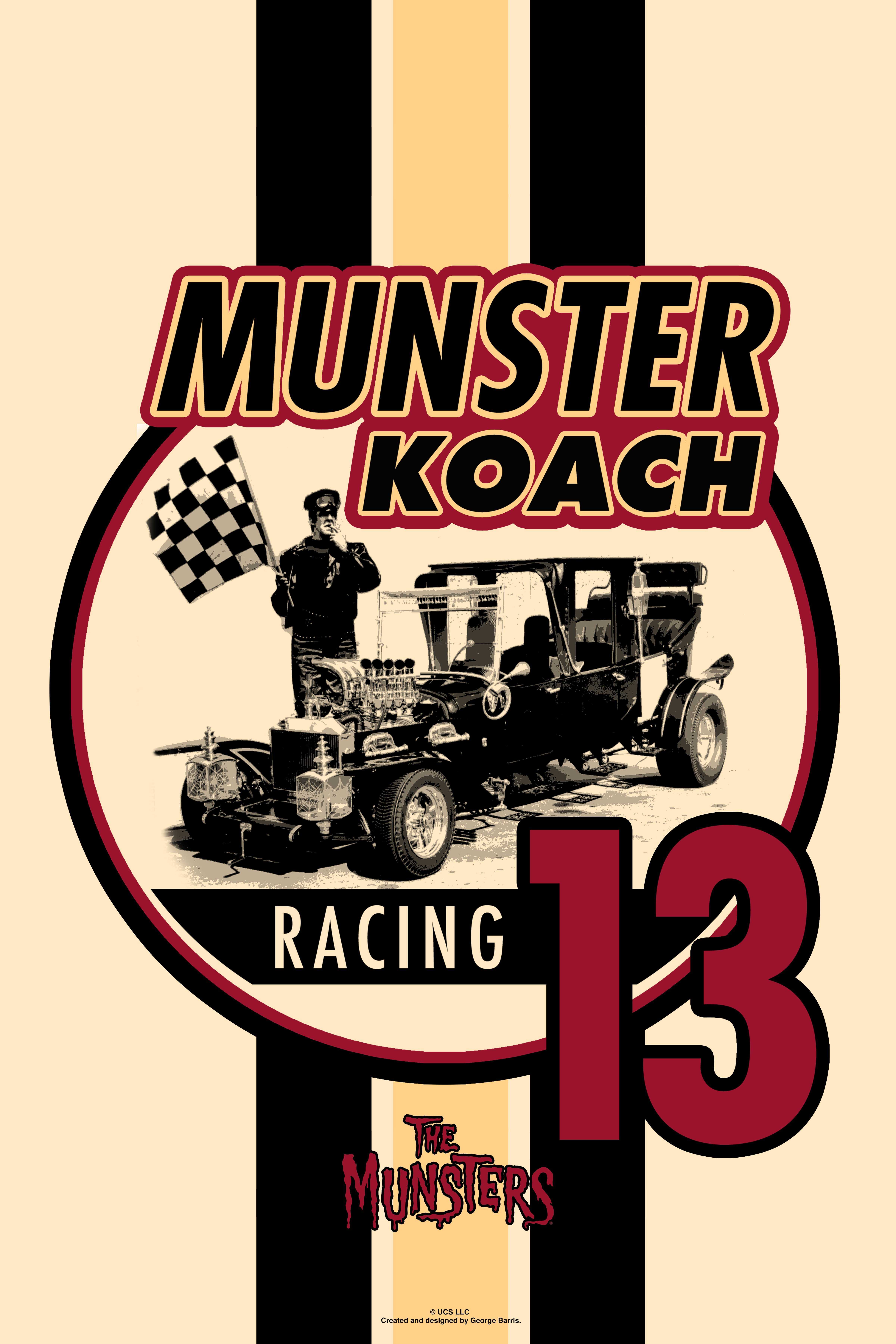 The Munsters Munster Koach Racing Poster, , hi-res