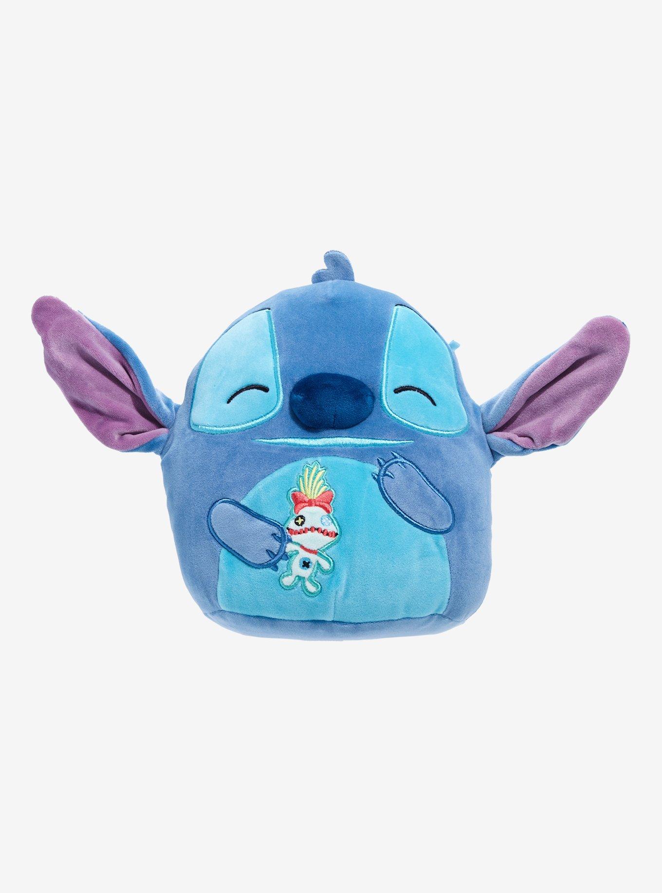 Squishmallows Disney Stitch Holding Scrump Plush | Hot Topic