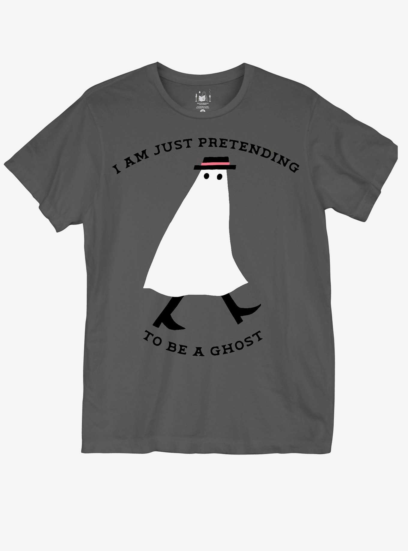 Pretending To Be A Ghost T-Shirt By Kaitlin Martin, , hi-res