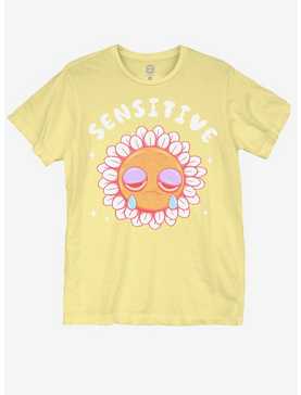 Sensitive Flower T-Shirt By Zoe Cain, , hi-res