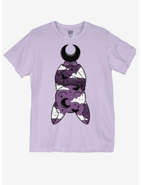 Mystical Sleeping Bat T-Shirt By Pvmpkin, , hi-res