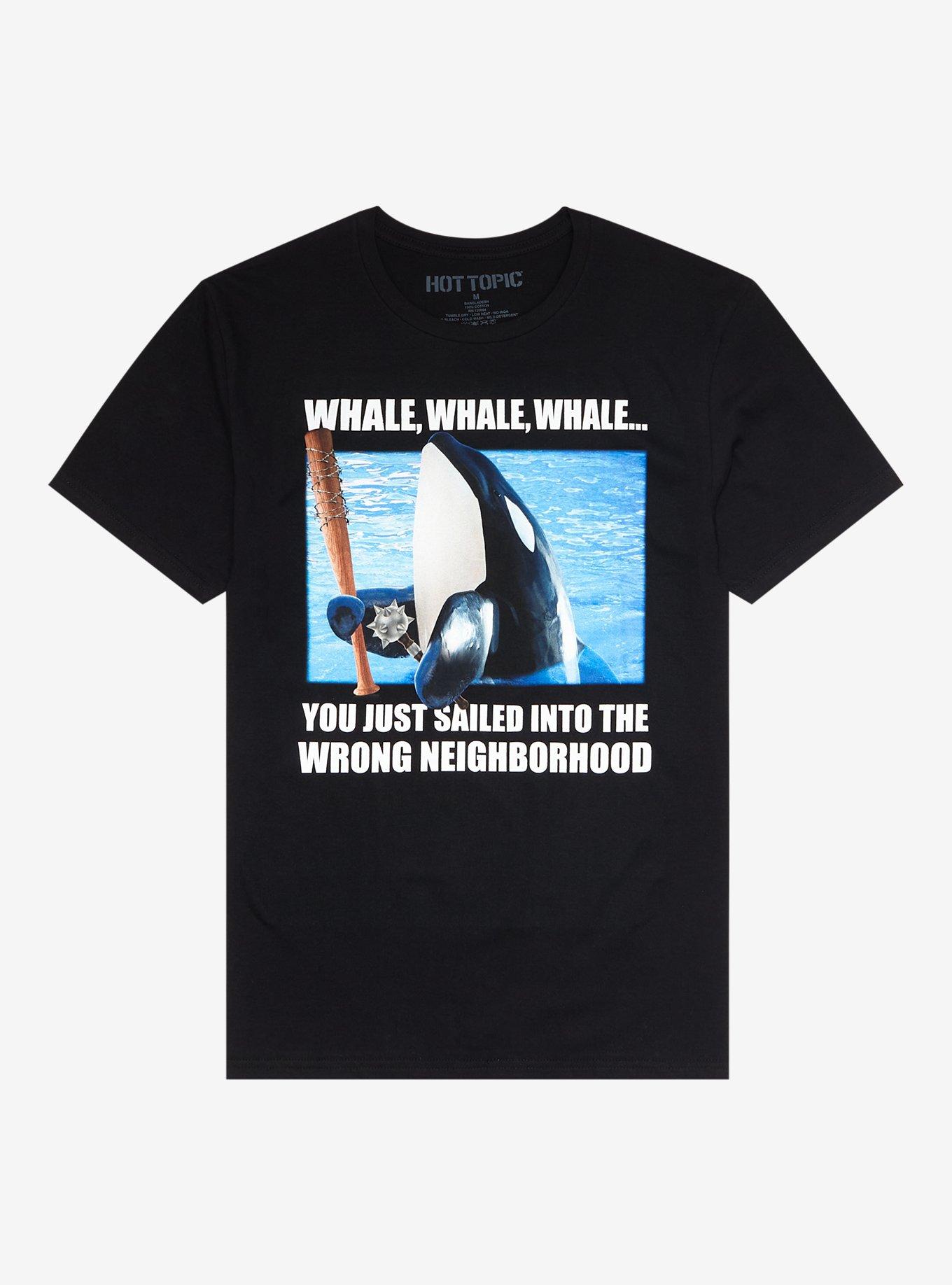 Orca Wrong Neighborhood T-Shirt, BLACK, hi-res