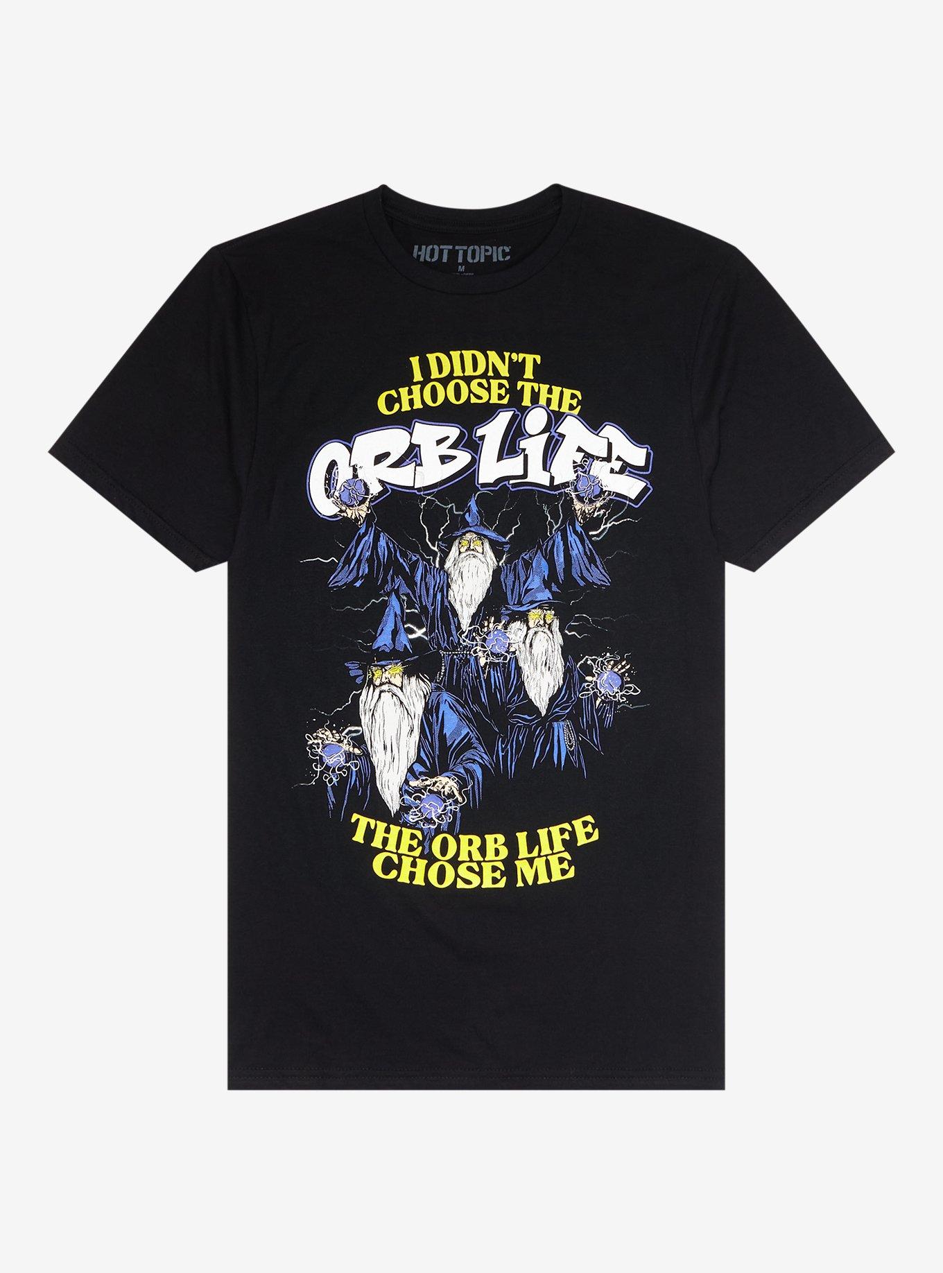 Wizard Orb Life T-Shirt, BLACK, hi-res