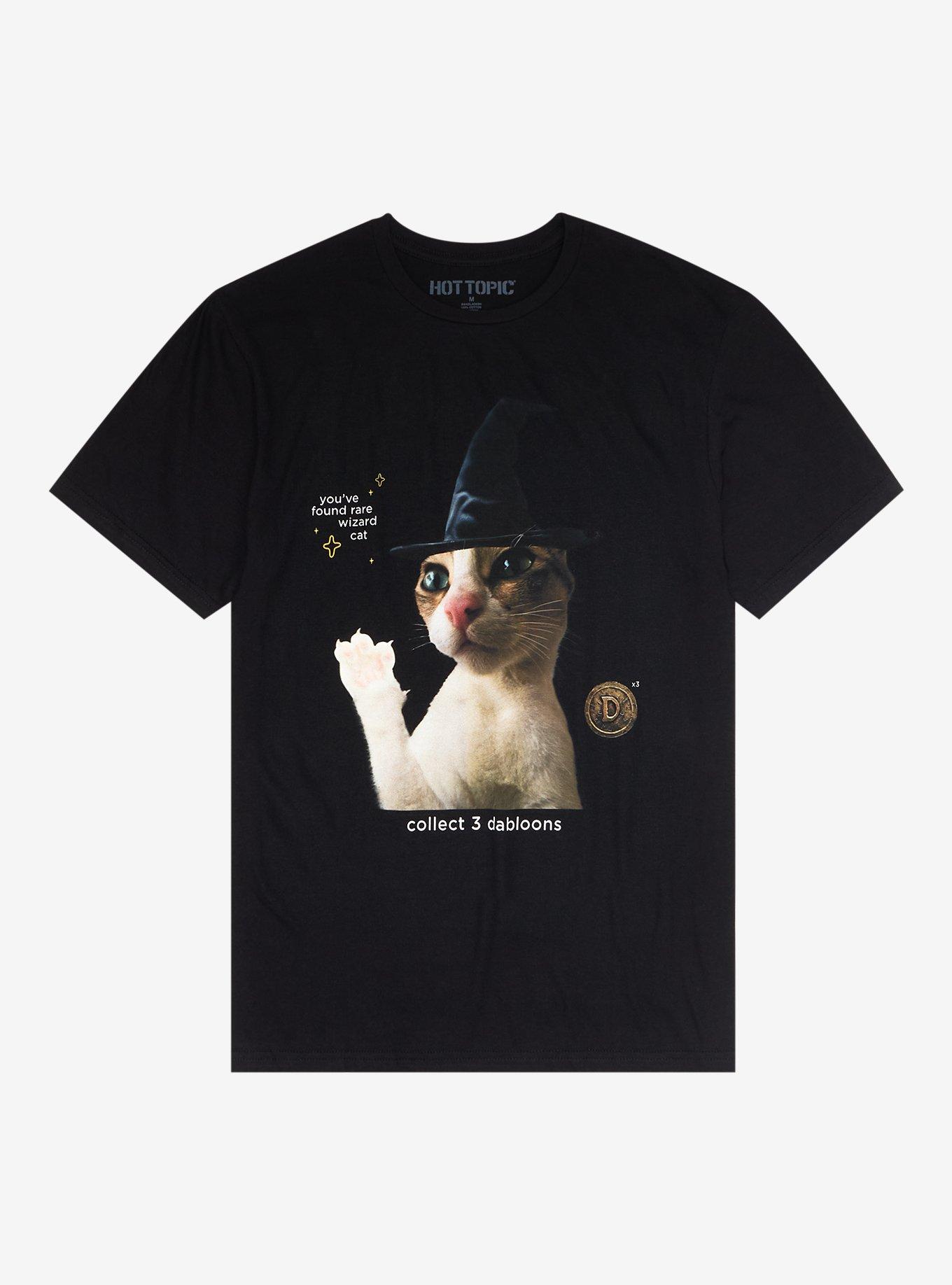 Cat sales wizard shirt