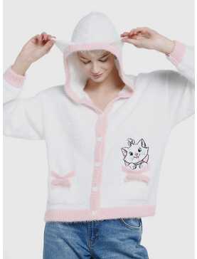 Disney The Aristocats Marie Fuzzy Hooded Girls Cardigan, , hi-res