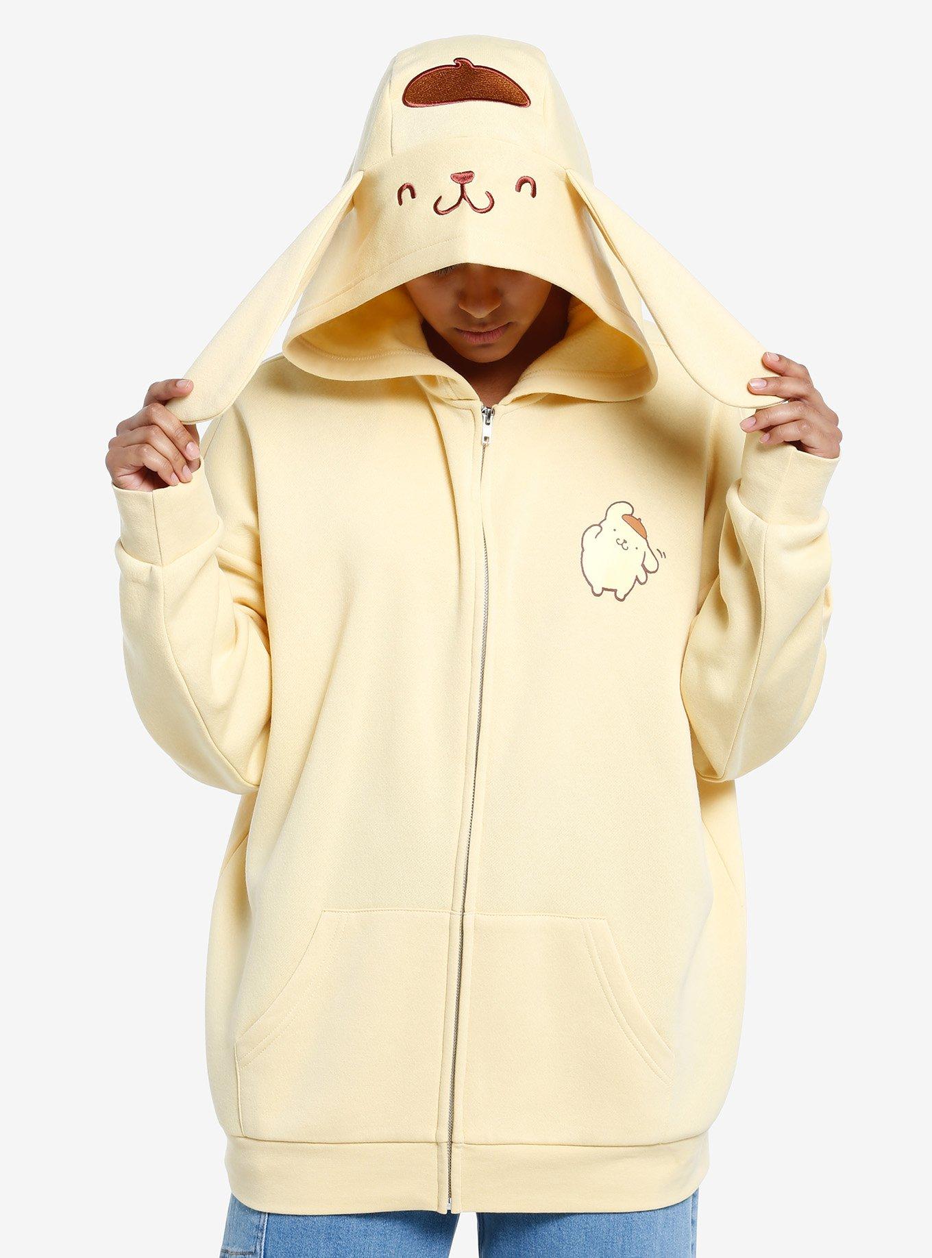 Pompompurin Paws Girls Hoodie