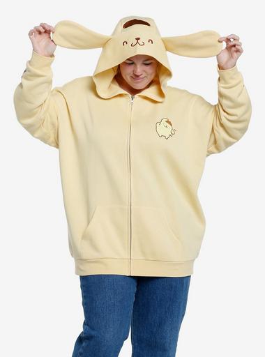 Pompompurin Paws Girls Hoodie Plus Size | Hot Topic