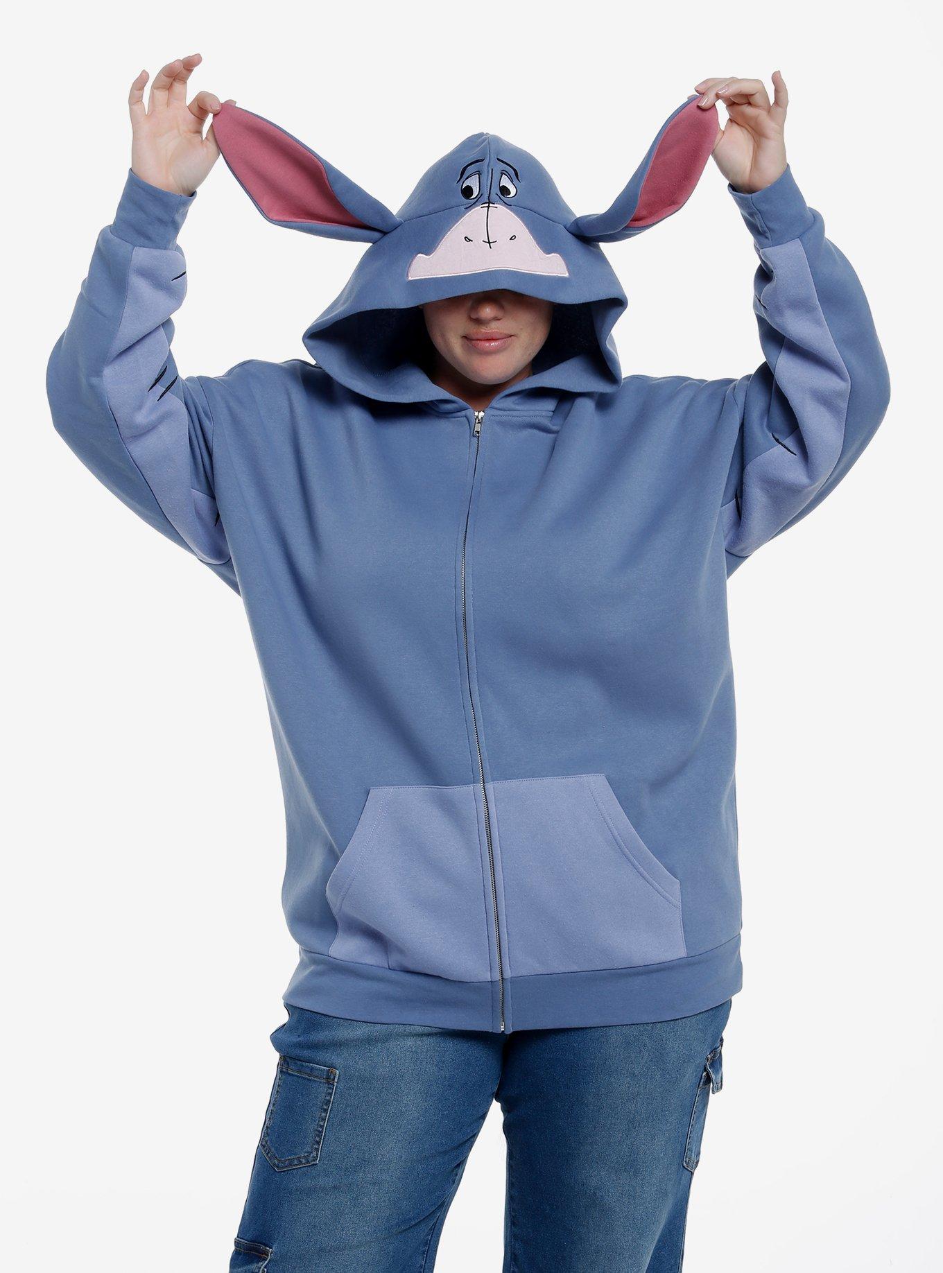 Plus size clearance hoodie with ears