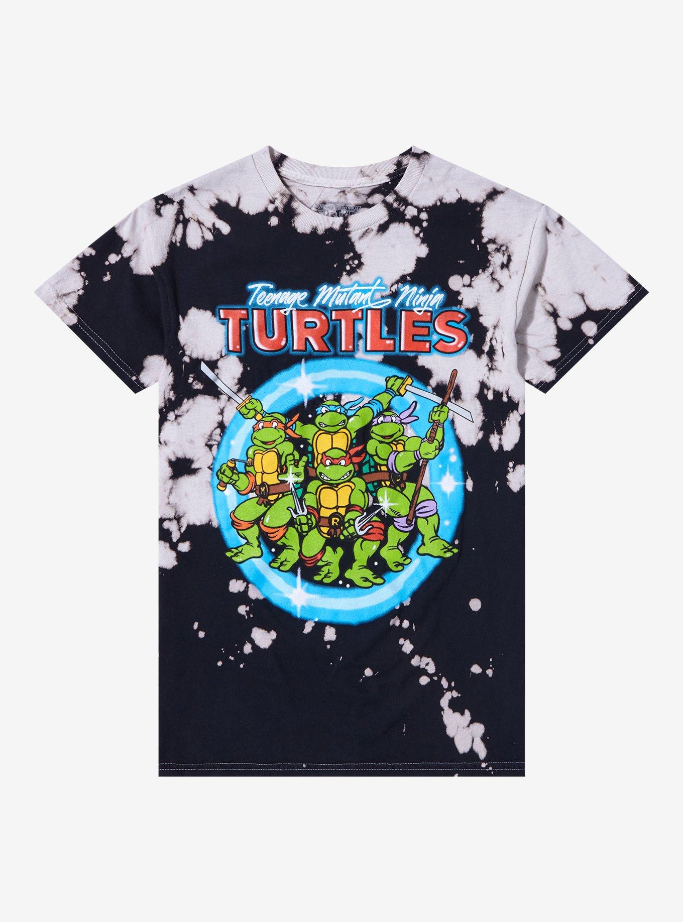 Women's Teenage Mutant Ninja Turtles Turtle Power Mom T-Shirt - Navy Blue -  2X Large