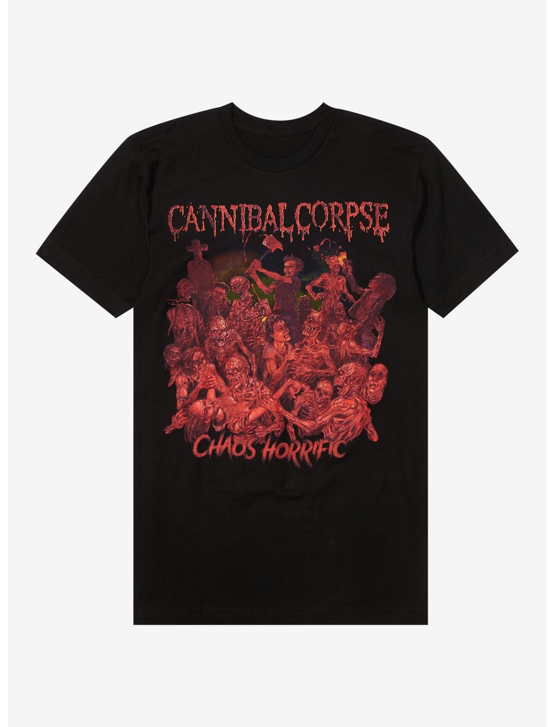 Cannibal Corpse Chaos Horrific T-Shirt, BLACK, hi-res