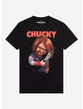 Child's Play Chucky Bloody Knife T-Shirt, , hi-res