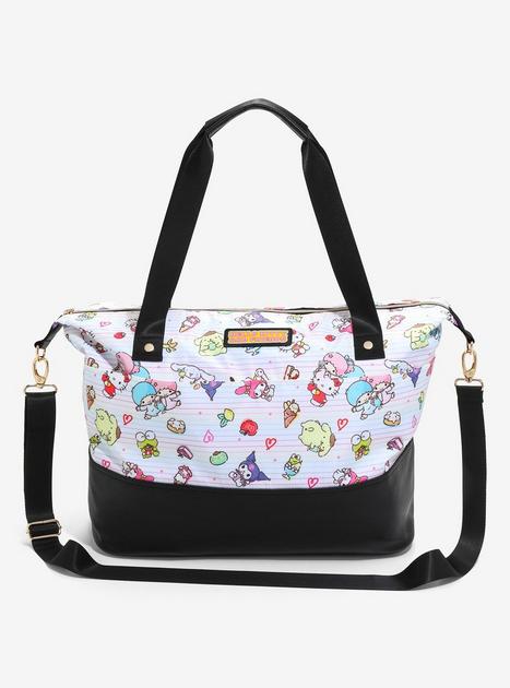 Sanrio Hello Kitty and Friends Allover Print Crossbody Tote Bag | BoxLunch