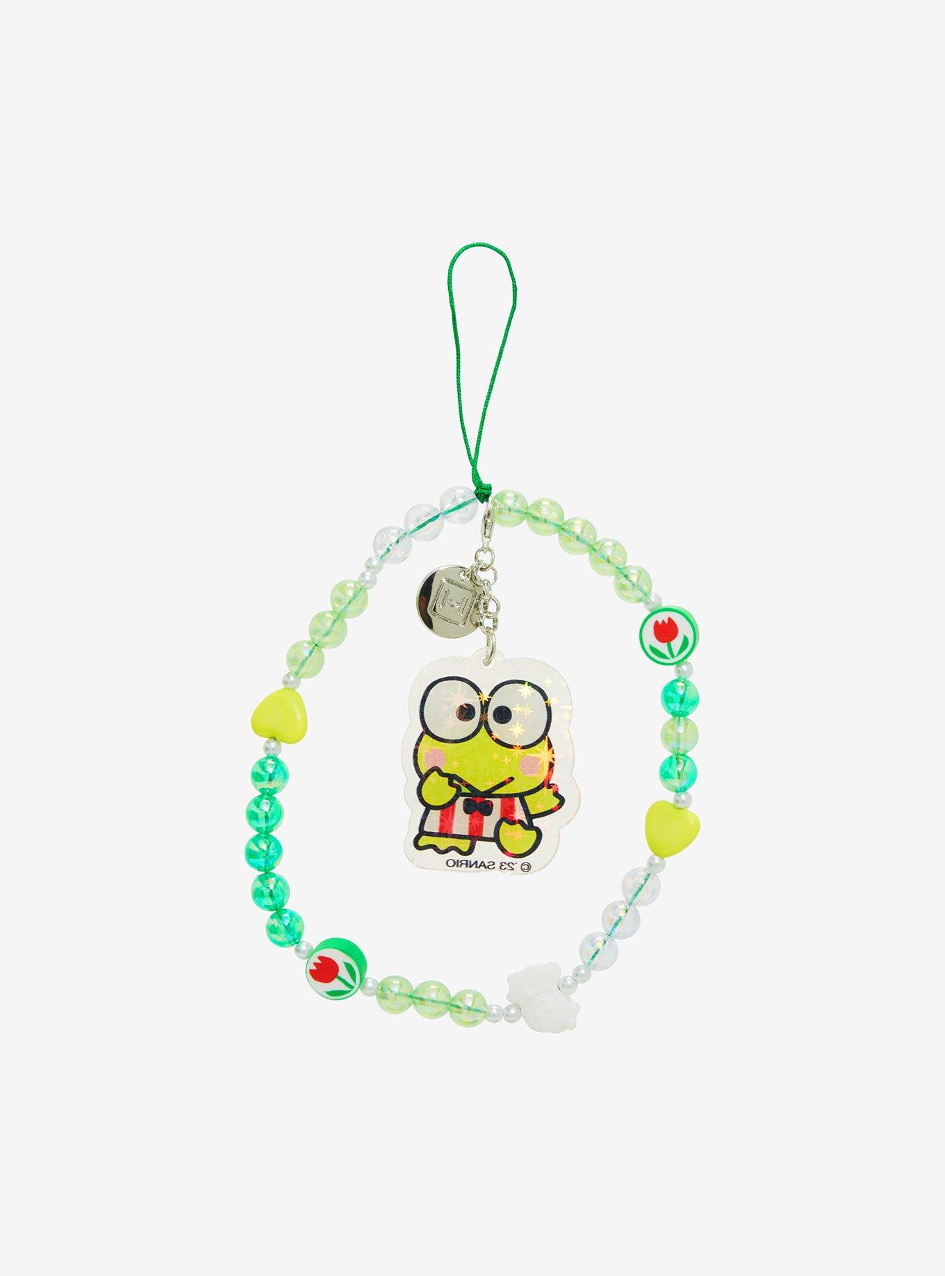 Keroppi Bead Phone Charm, , hi-res