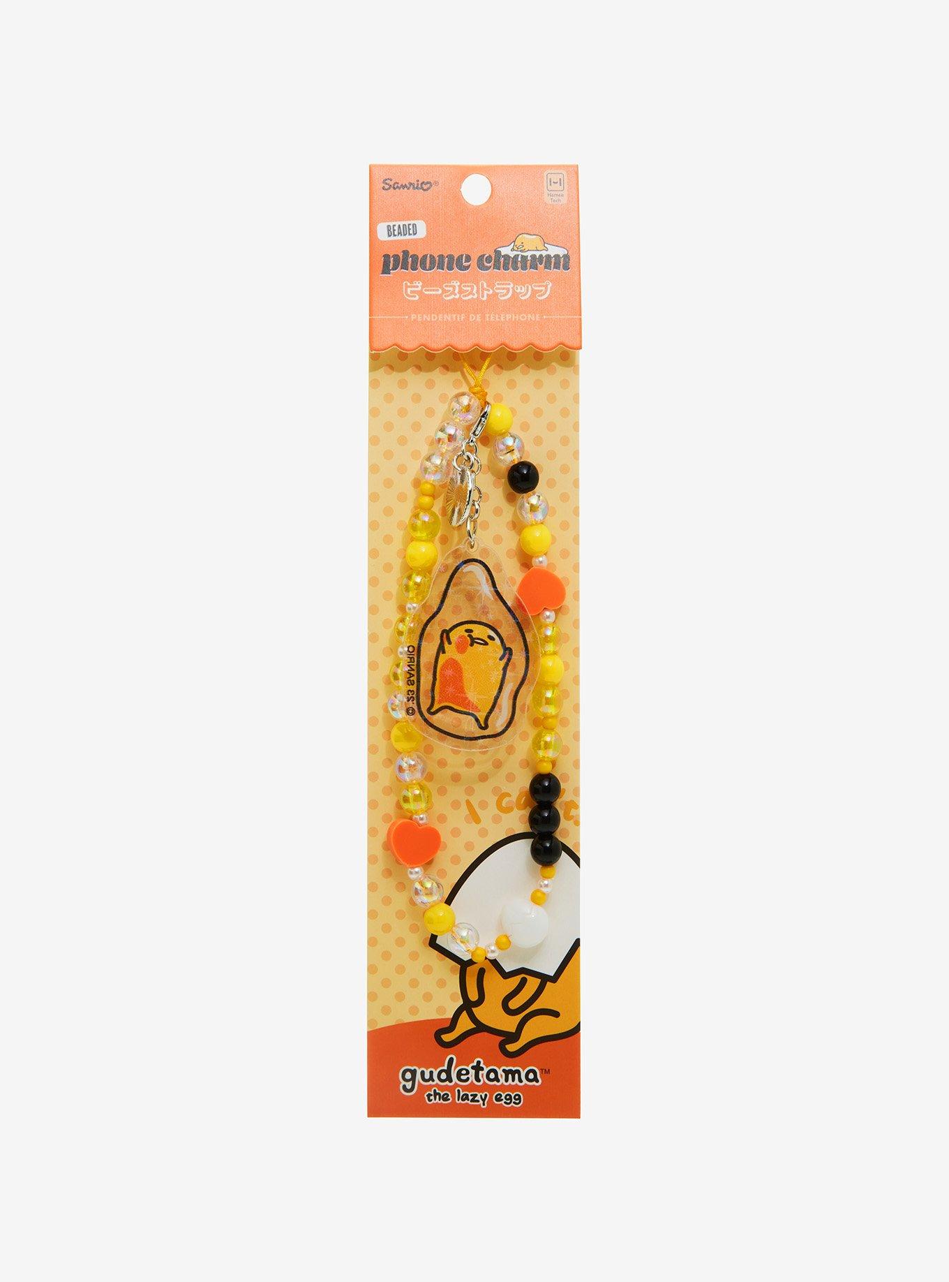 Gudetama Bead Phone Charm, , hi-res