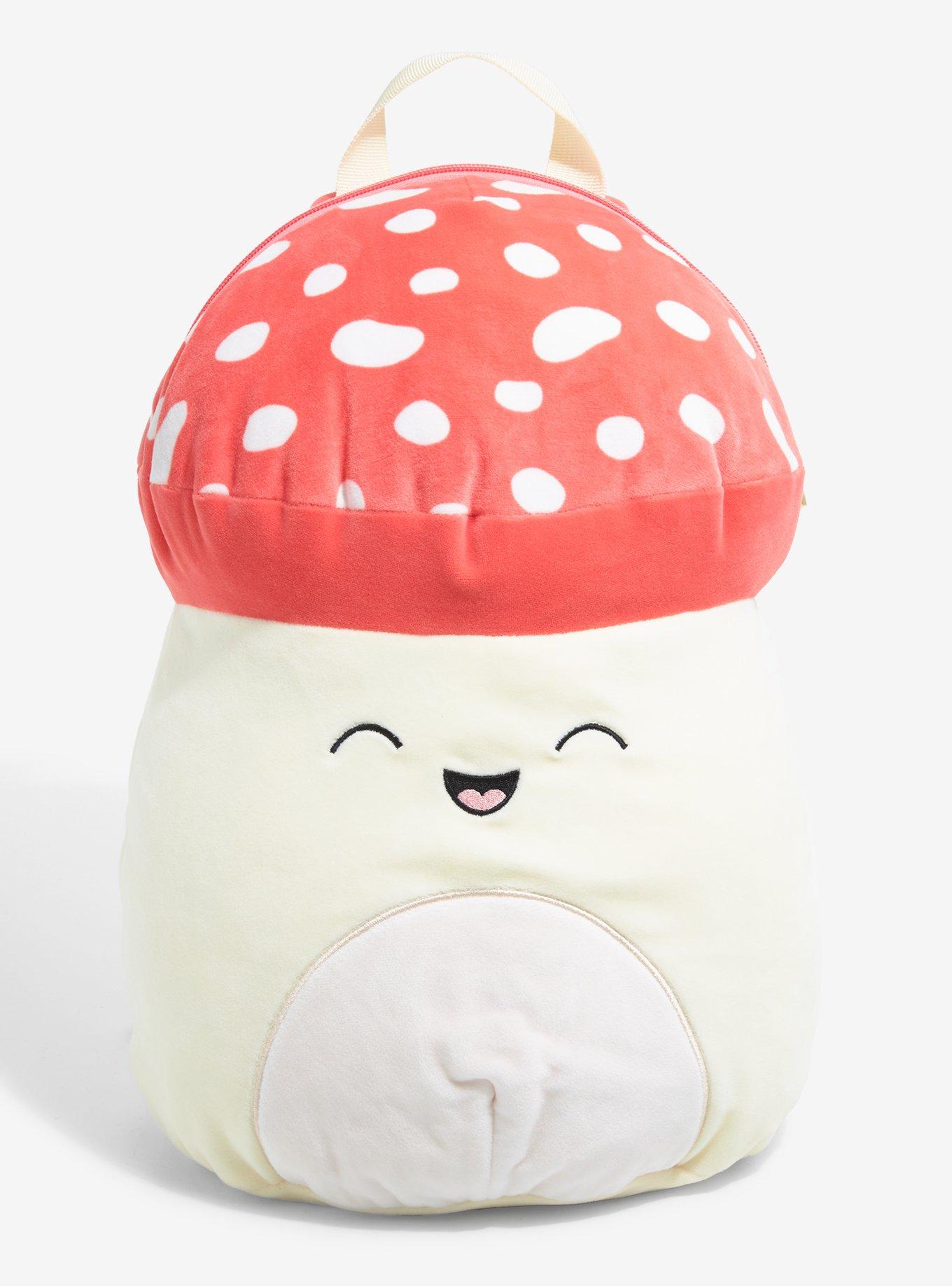 Squishmalllows Malcolm Mushroom Plush Backpack, , hi-res