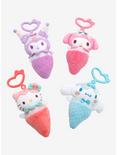 Hello Kitty And Friends Ice Cream Assorted Blind Plush Key Chain, , hi-res