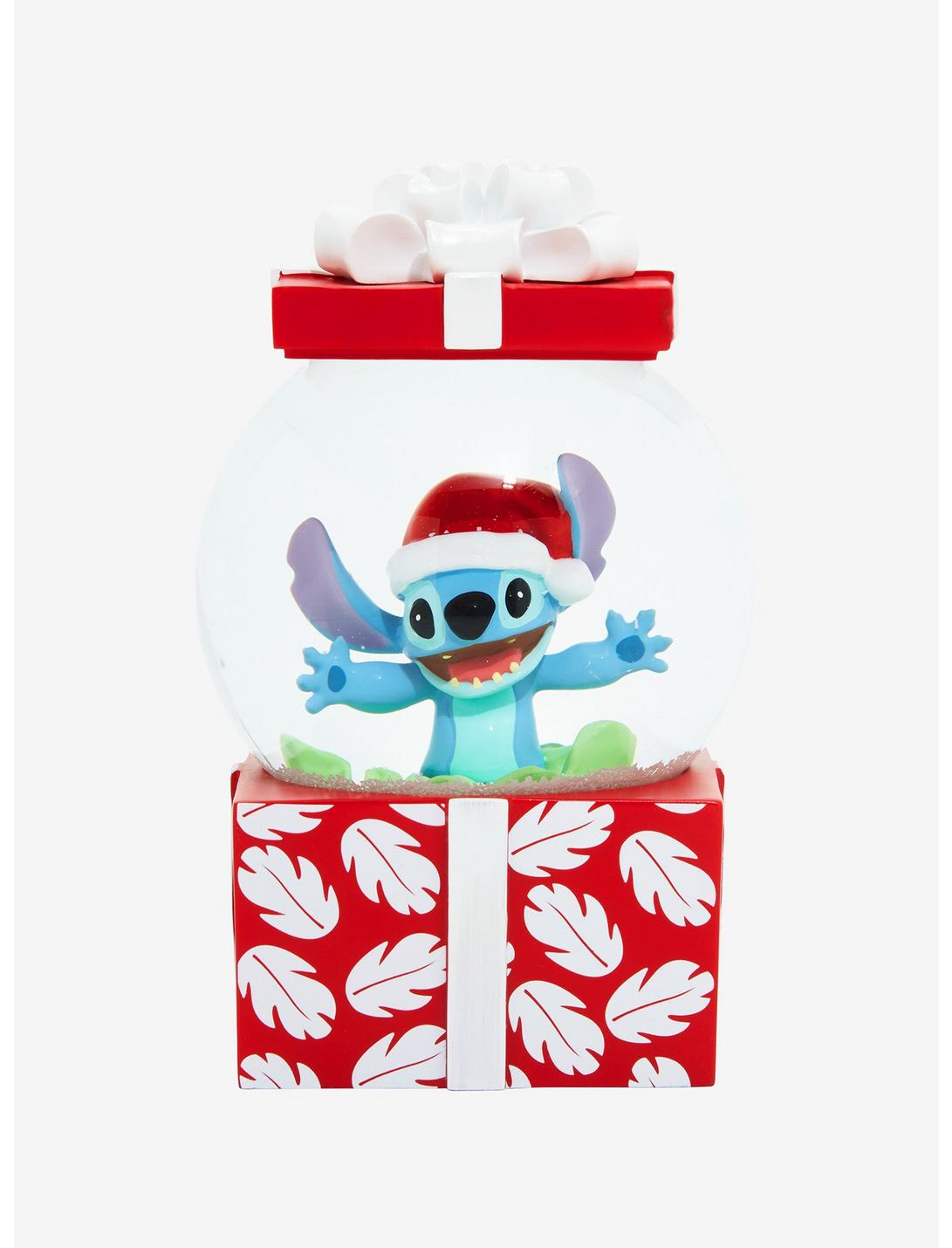 Disney Lilo & Stitch Present Stitch Snow Globe, , hi-res
