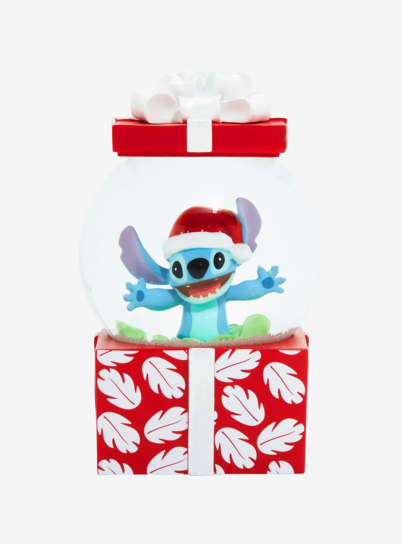 Disney Lilo & Stitch Present Stitch Snow Globe
