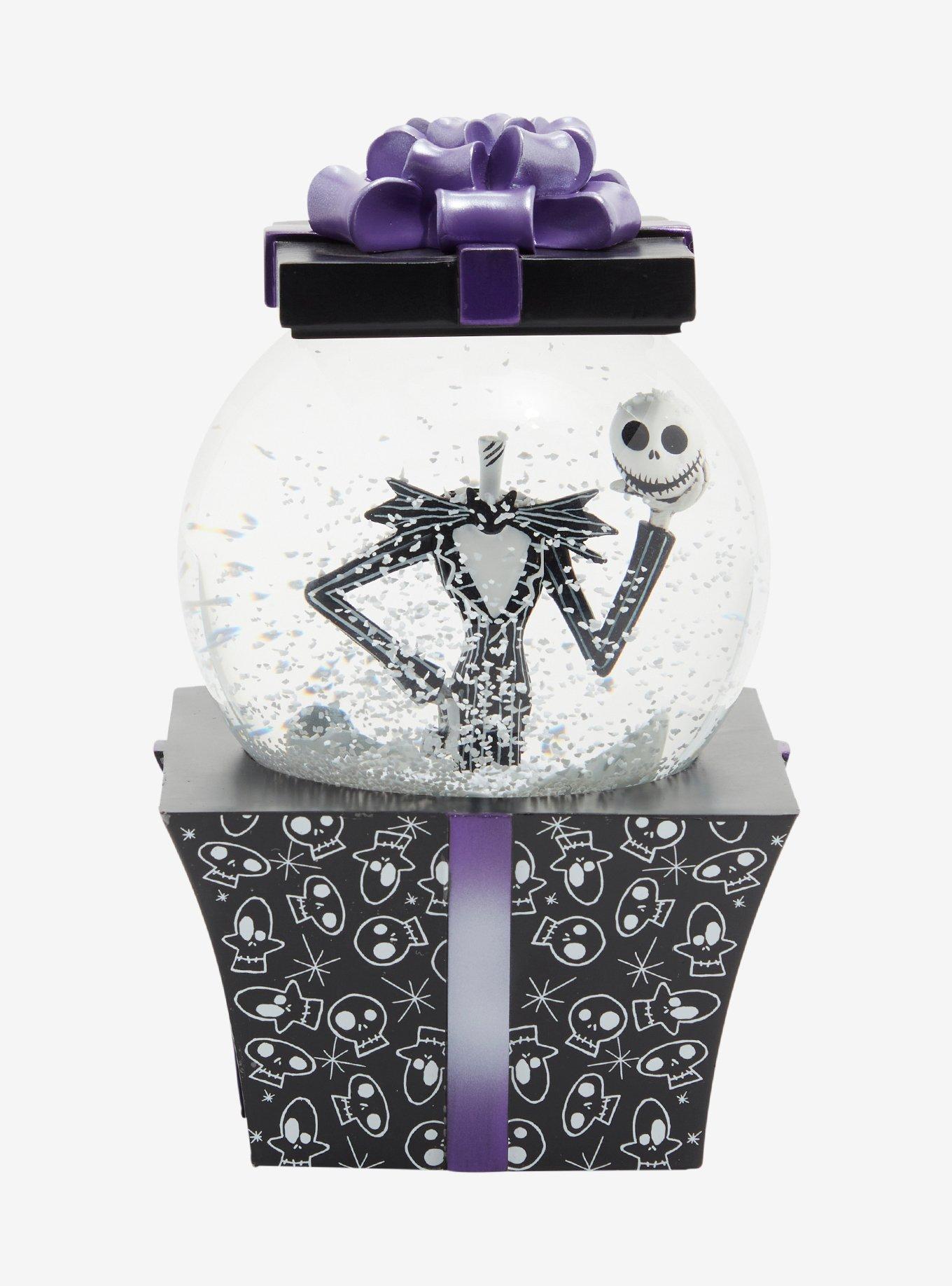 The Nightmare Before Christmas Jack Skellington Present Snow Globe, , hi-res