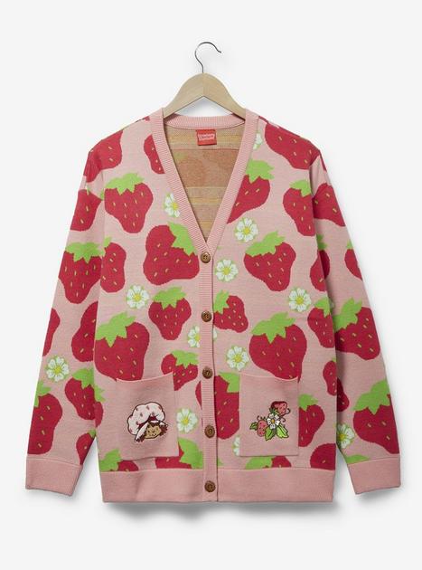 Strawberry Shortcake Allover Strawberry Print Women's Plus