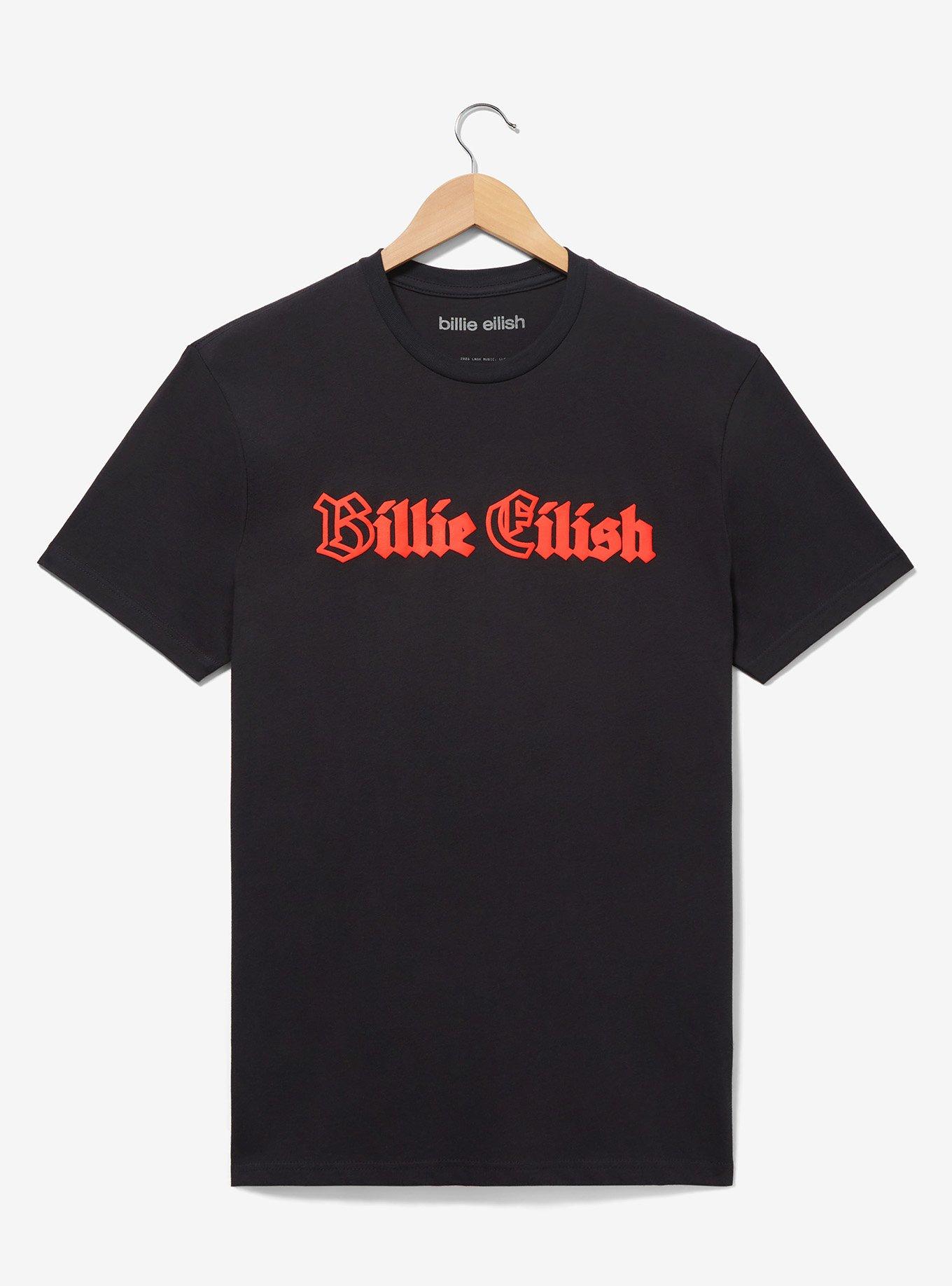 Billie Eilish Tonal Portrait T-Shirt, GRAPHITE, hi-res