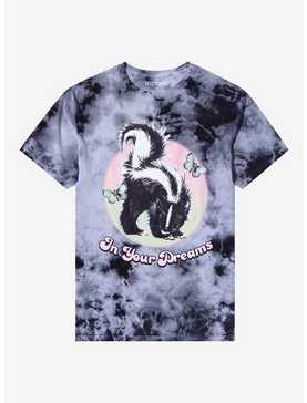Skunk In Your Dreams Tie-Dye Boyfriend Fit Girls T-Shirt, , hi-res