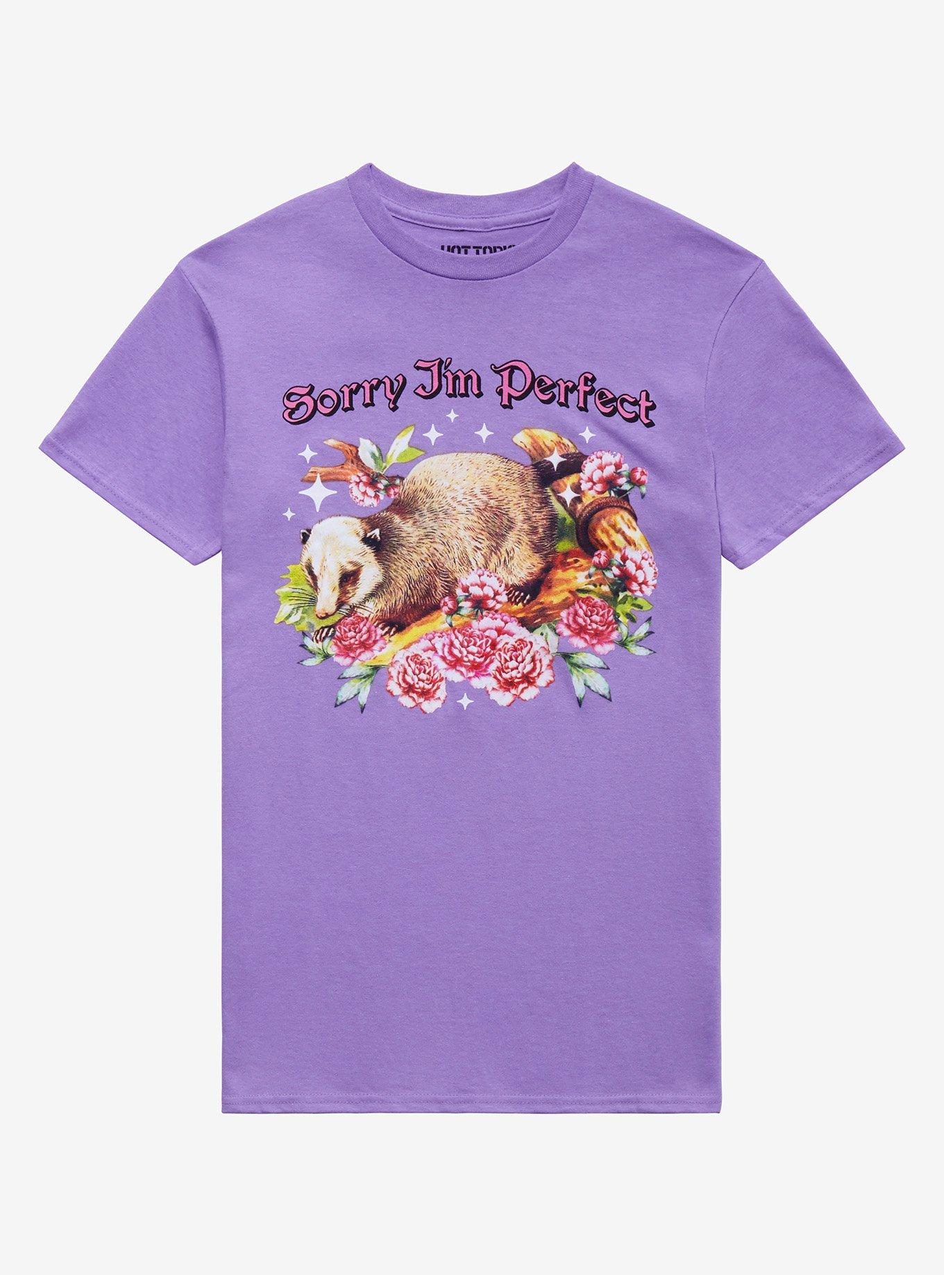 Youth Girls Princess Tee - Clear - Purple - Casper Spuds