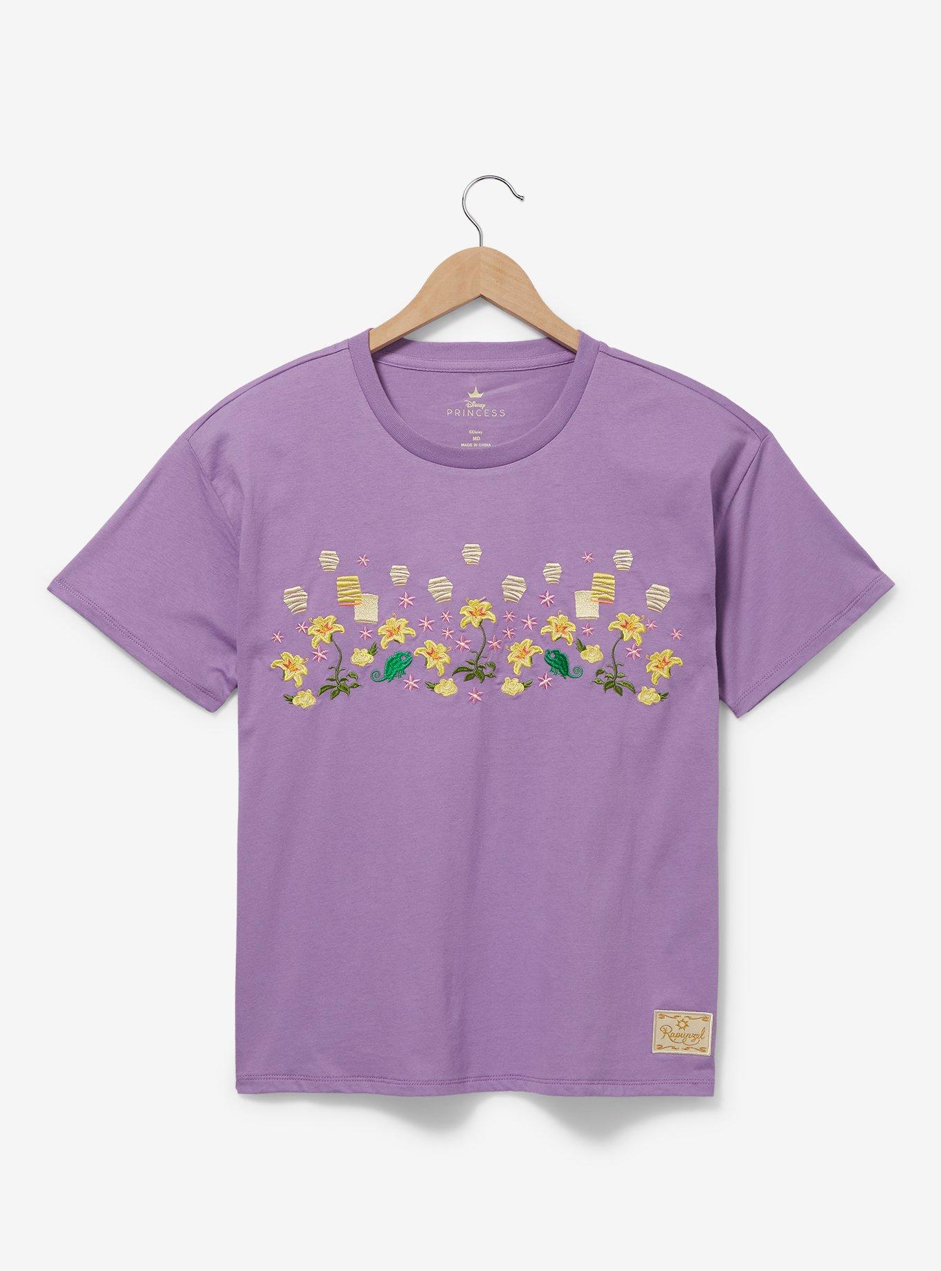 Disney Tangled Floral Lanterns Women's T-Shirt - BoxLunch Exclusive