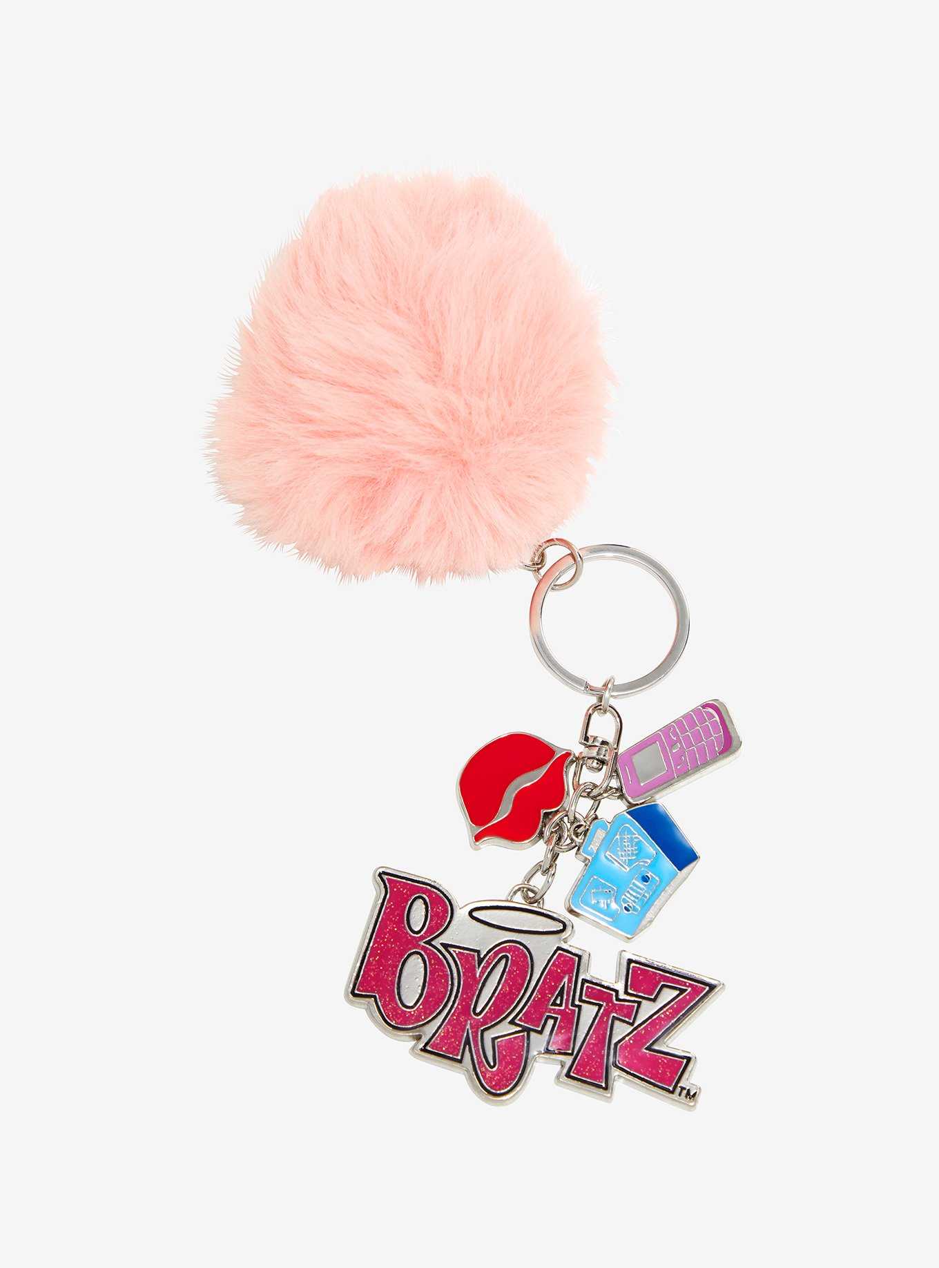 Bratz Pom Pom Charm Keychain - BoxLunch Exclusive, , hi-res