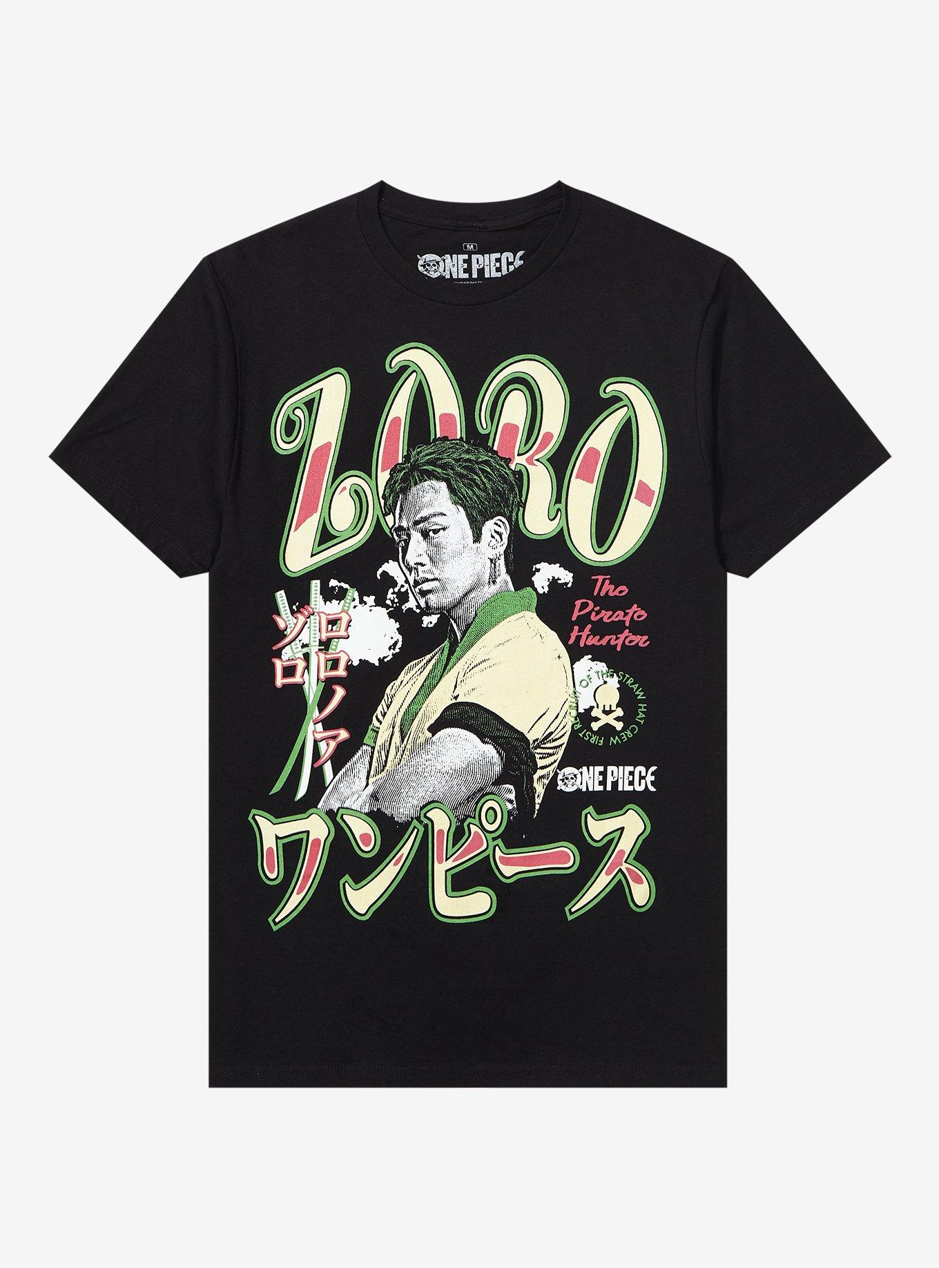 Zoro by One piece character anime T-shirt, Men's Fashion, Tops