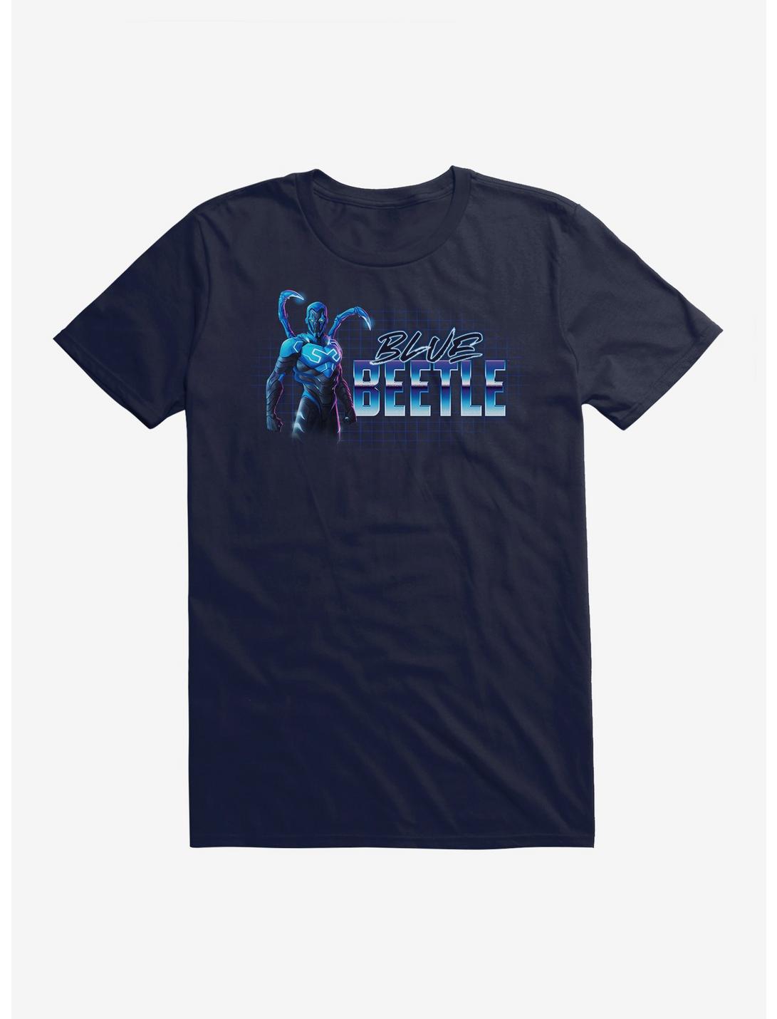 Blue Beetle Grid Profile T-Shirt, , hi-res