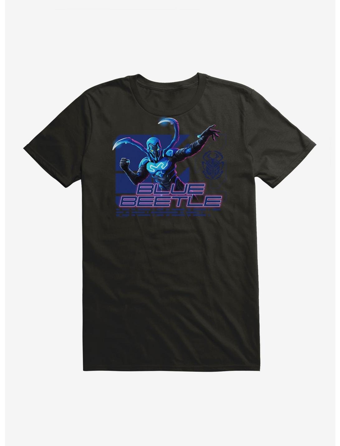 Blue Beetle Code Profile T-Shirt, BLACK, hi-res