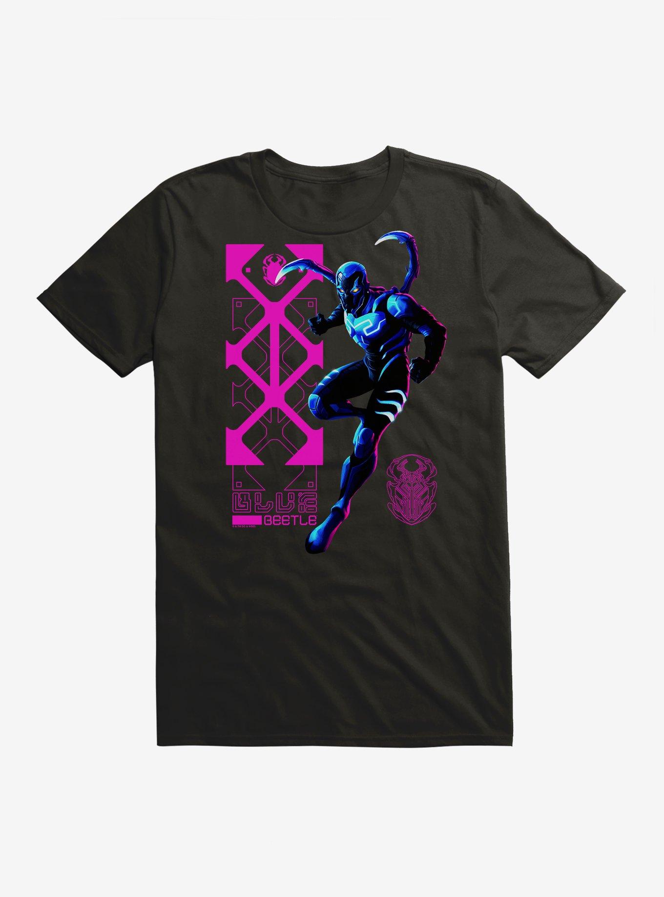 Blue Beetle Portrait T-Shirt, , hi-res