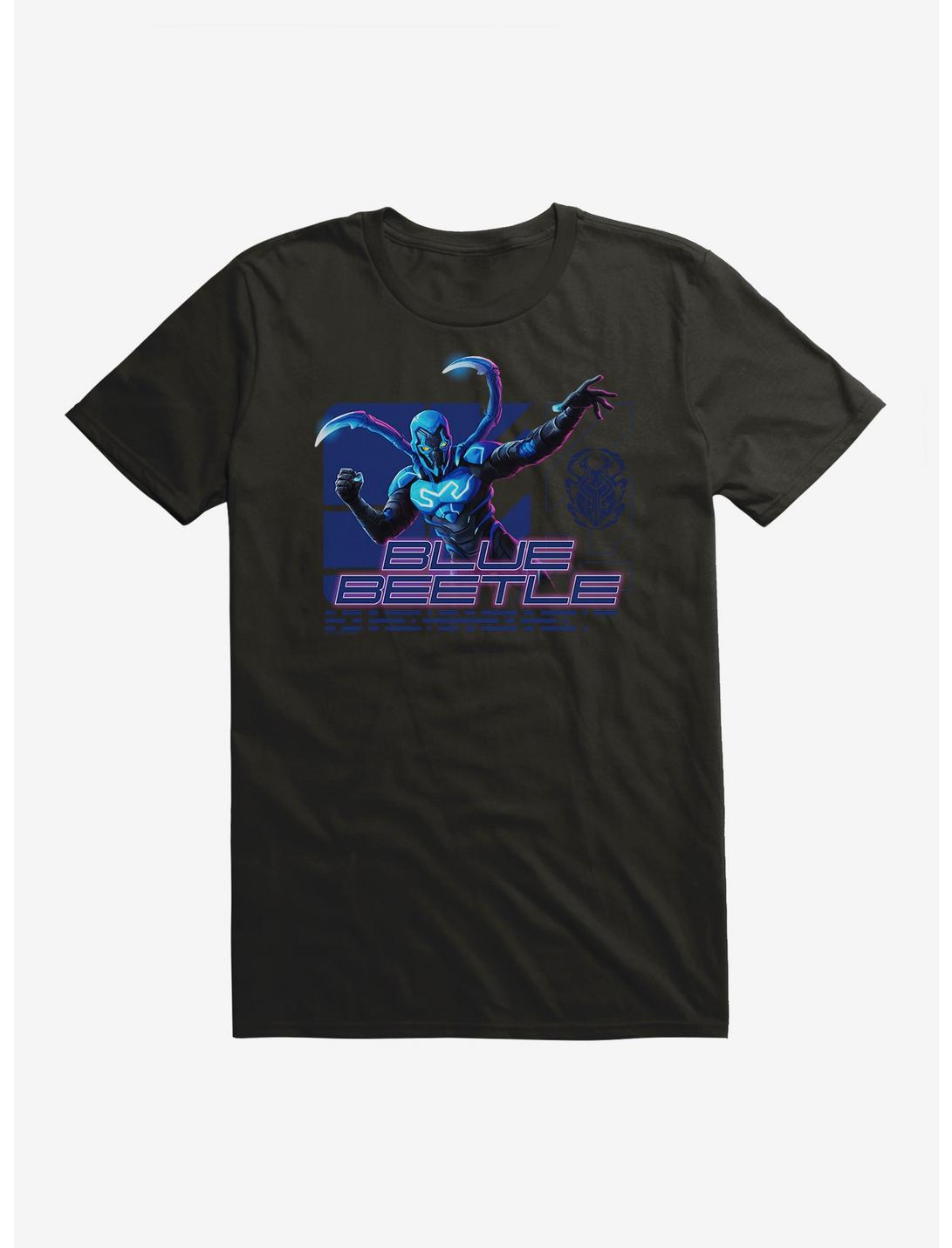 Blue Beetle Code Profile T-Shirt, BLACK, hi-res