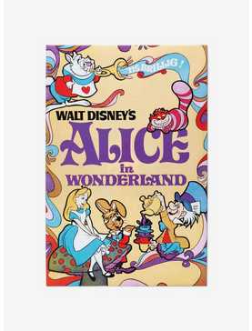 Disney Alice In Wonderland Classic Movie Cover Canvas Wall Decor, , hi-res