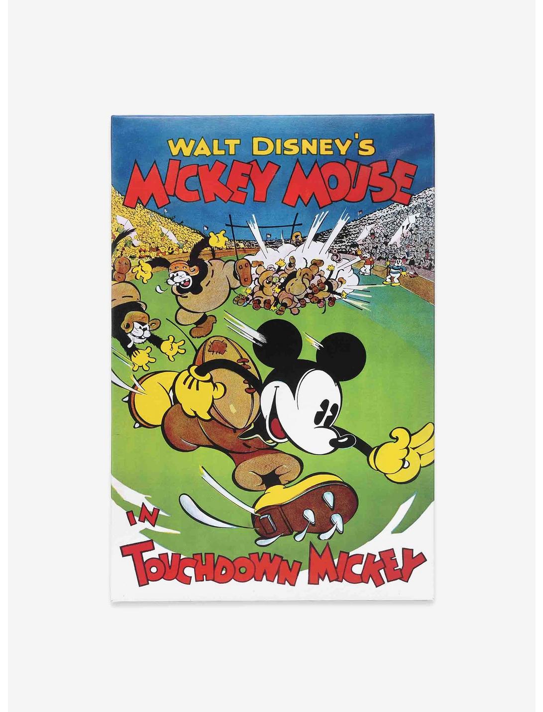 Disney Mickey Mouse Football Classic Movie Cover Canvas Wall Decor, , hi-res