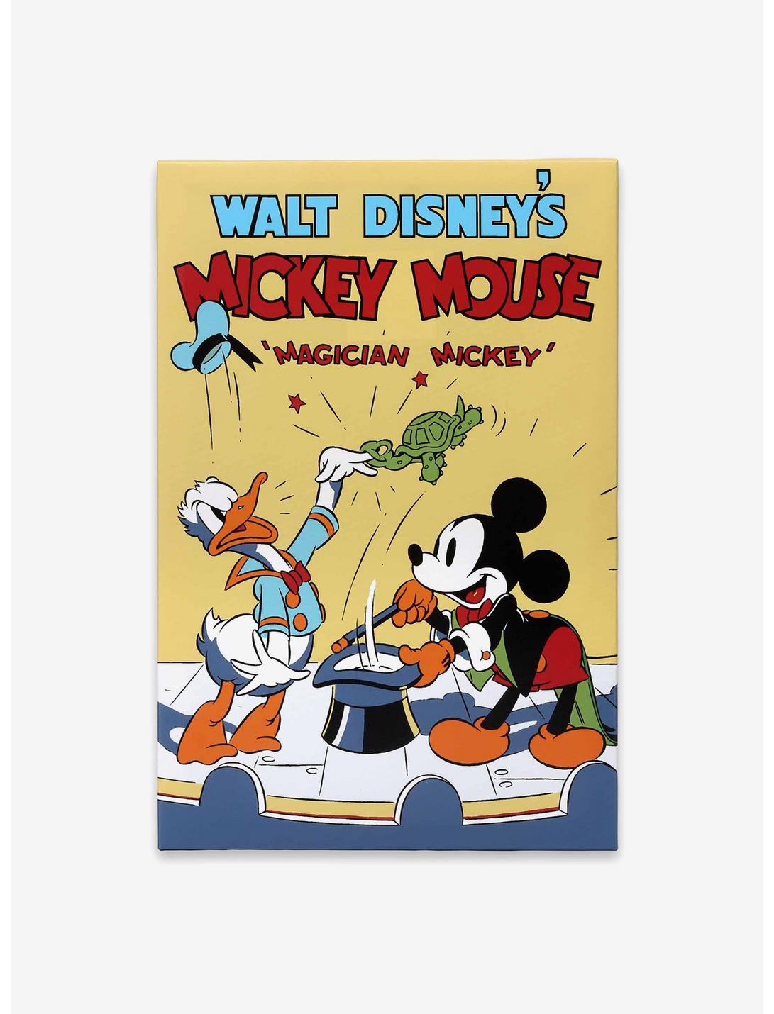 Disney Mickey Mouse Magician Classic Movie Cover Canvas Wall Decor, , hi-res