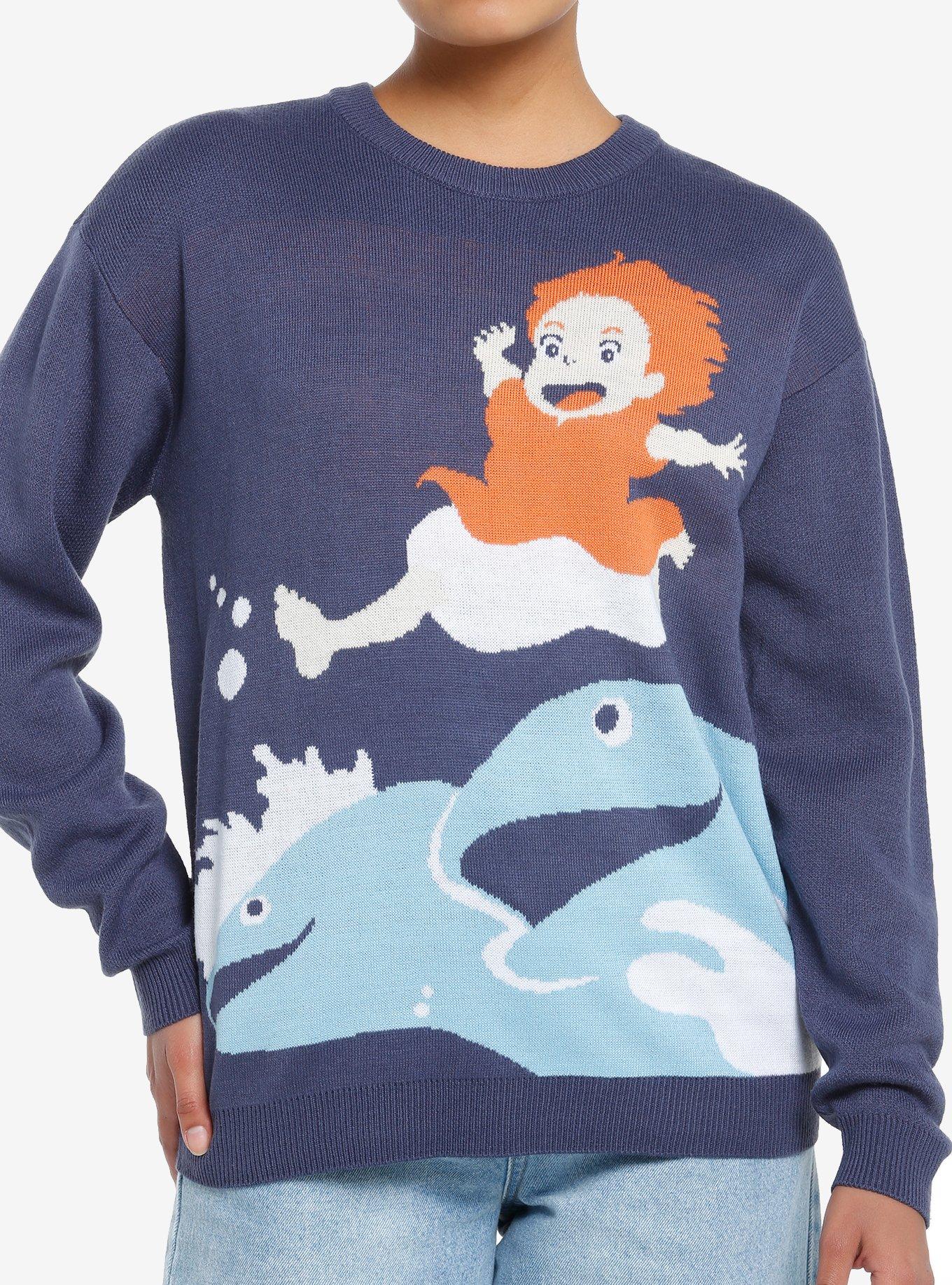 Her Universe Studio Ghibli Ponyo Fish Sweater, MULTI, hi-res