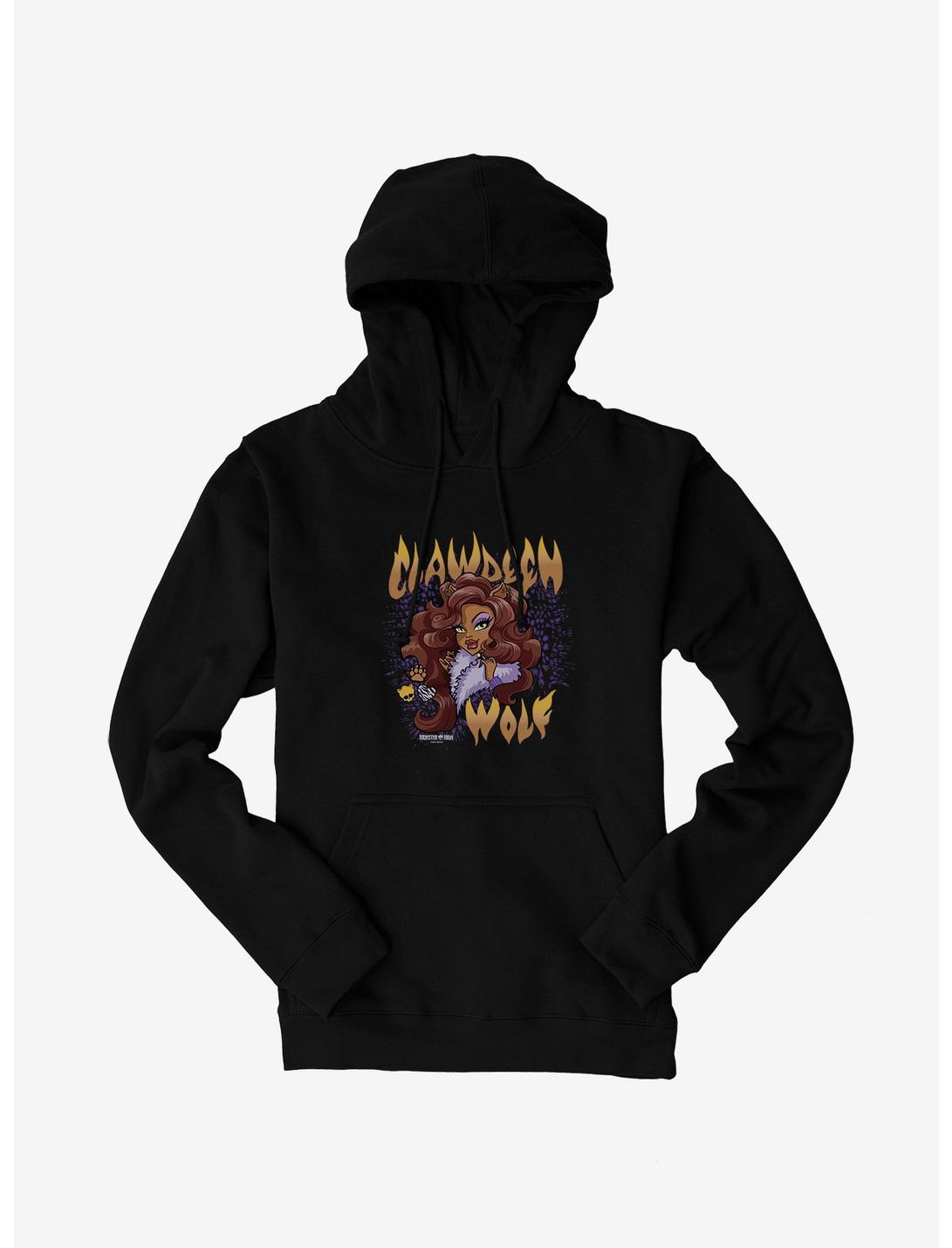 Monster High Clawdeen Wolf Glam Hoodie, BLACK, hi-res