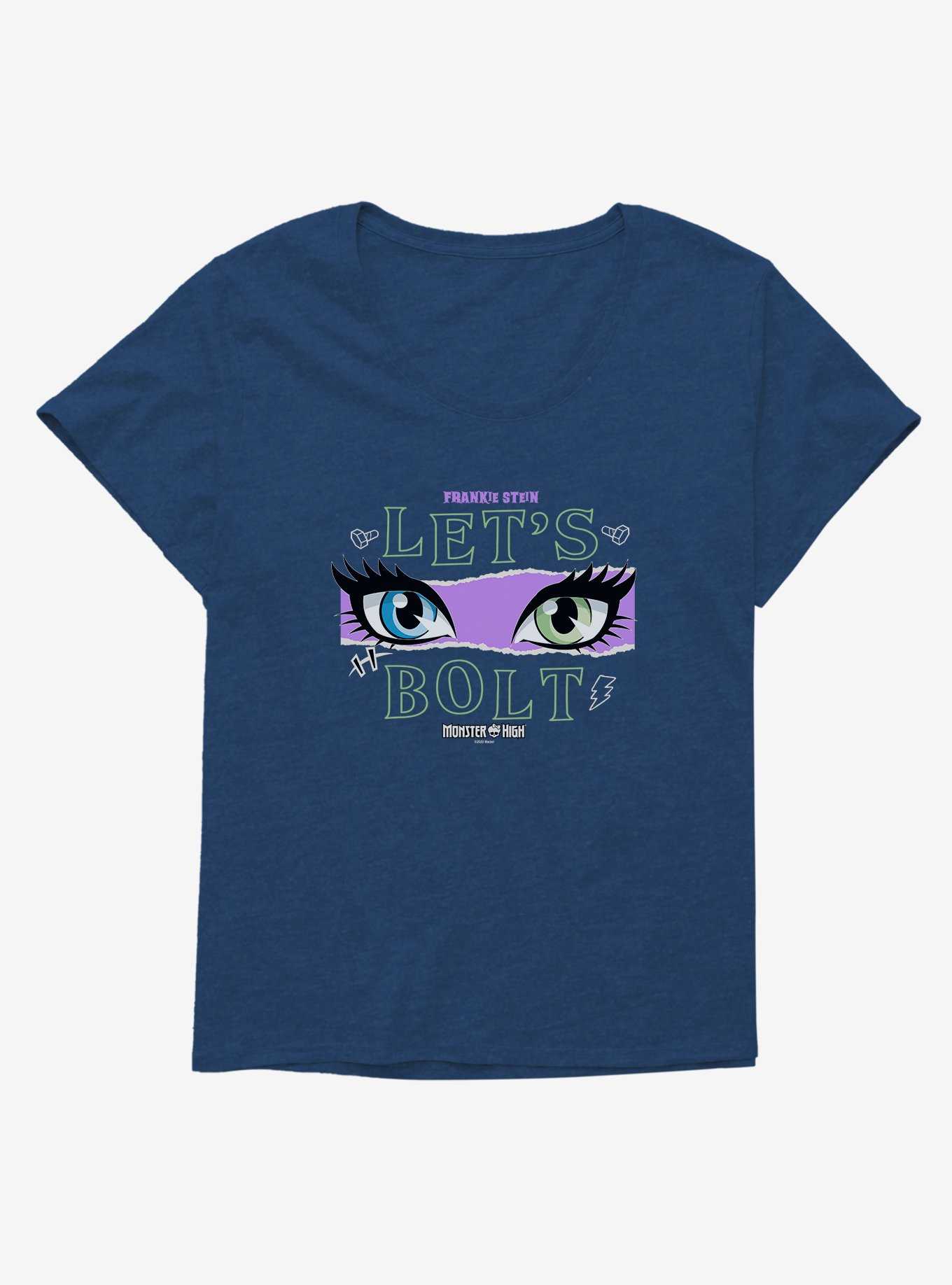 Monster High Frankie Stein Let's Bolt Girls T-Shirt Plus Size, , hi-res