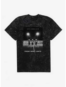 Friday Night Lights Movie Poster Hope Comes Alive Mineral Wash T-Shirt, , hi-res