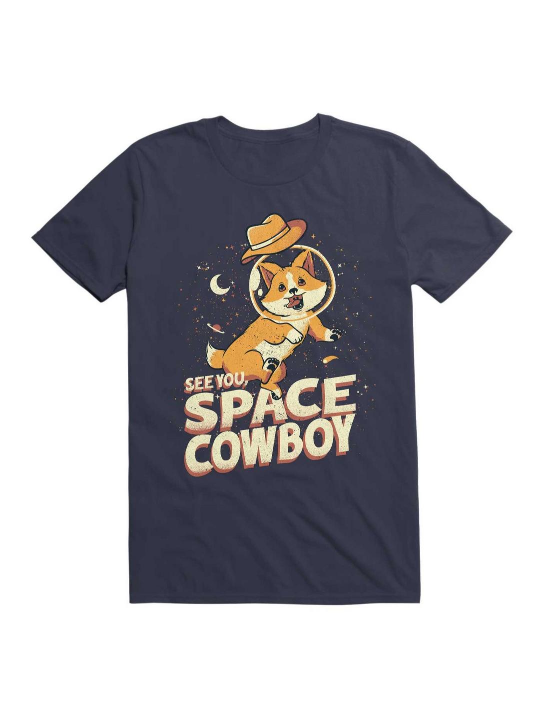 Corgi Space Cowboy T-Shirt, , hi-res