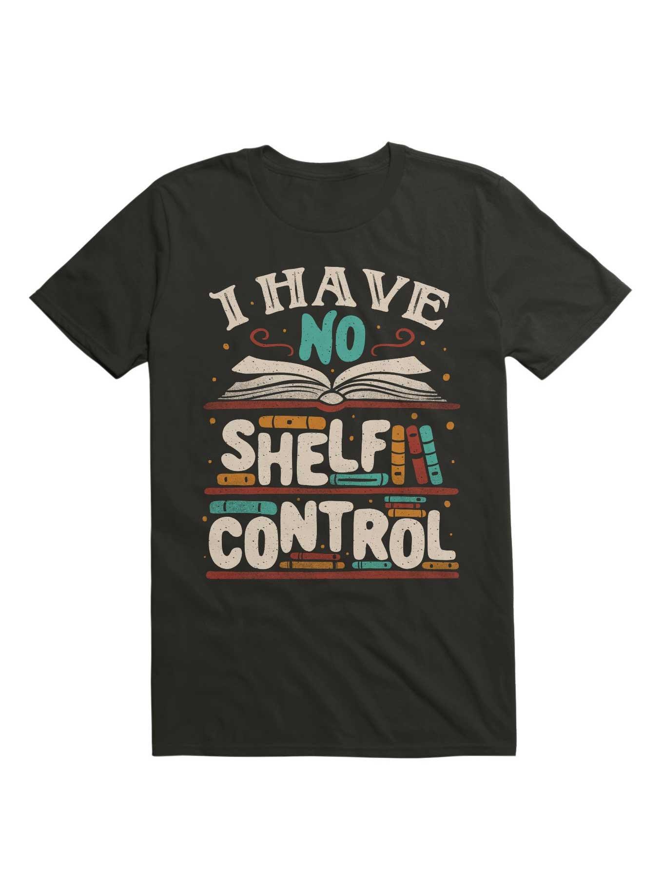 I Have No Shelf Control T-Shirt, , hi-res