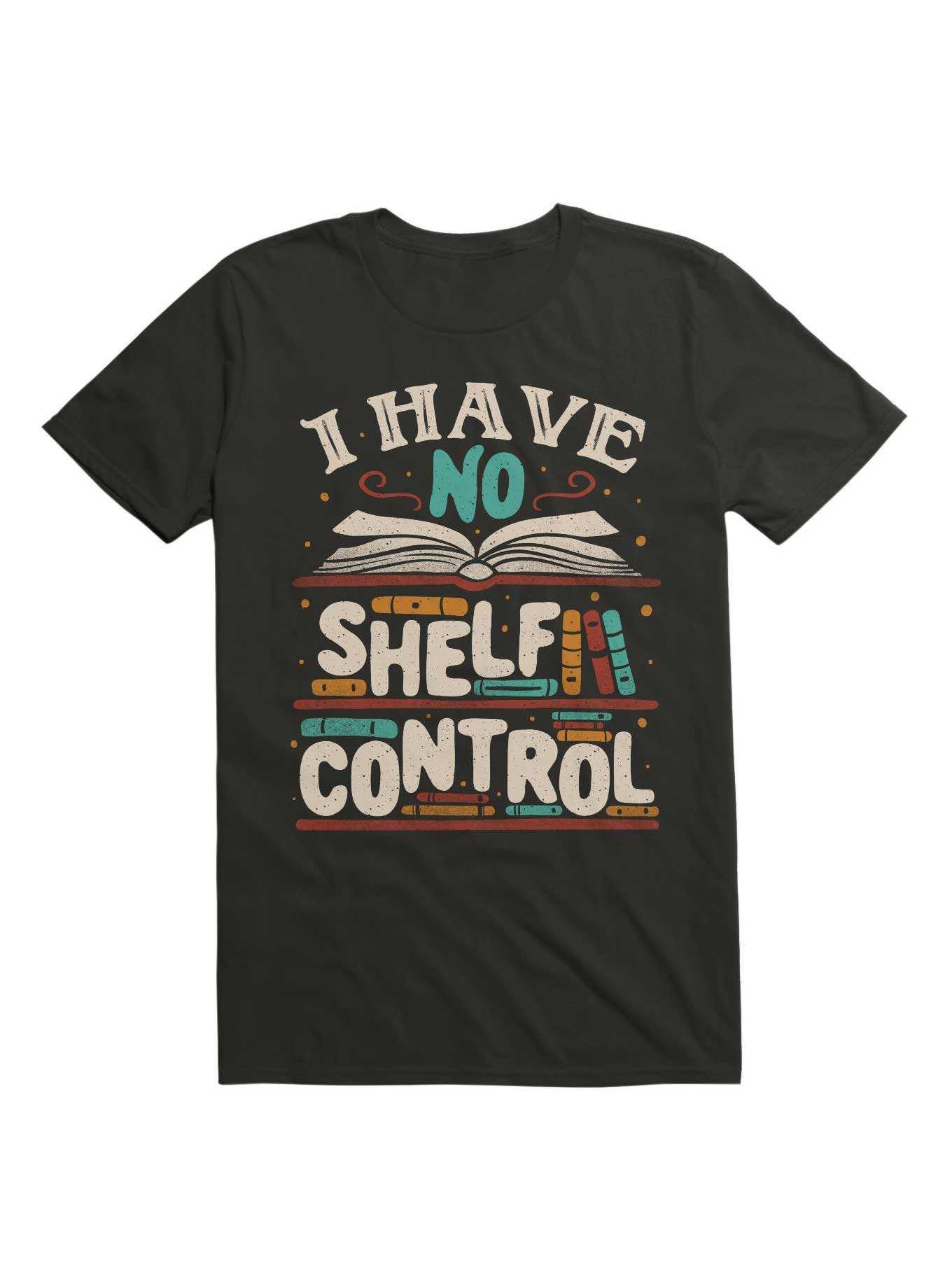 I Have No Shelf Control T-Shirt, , hi-res
