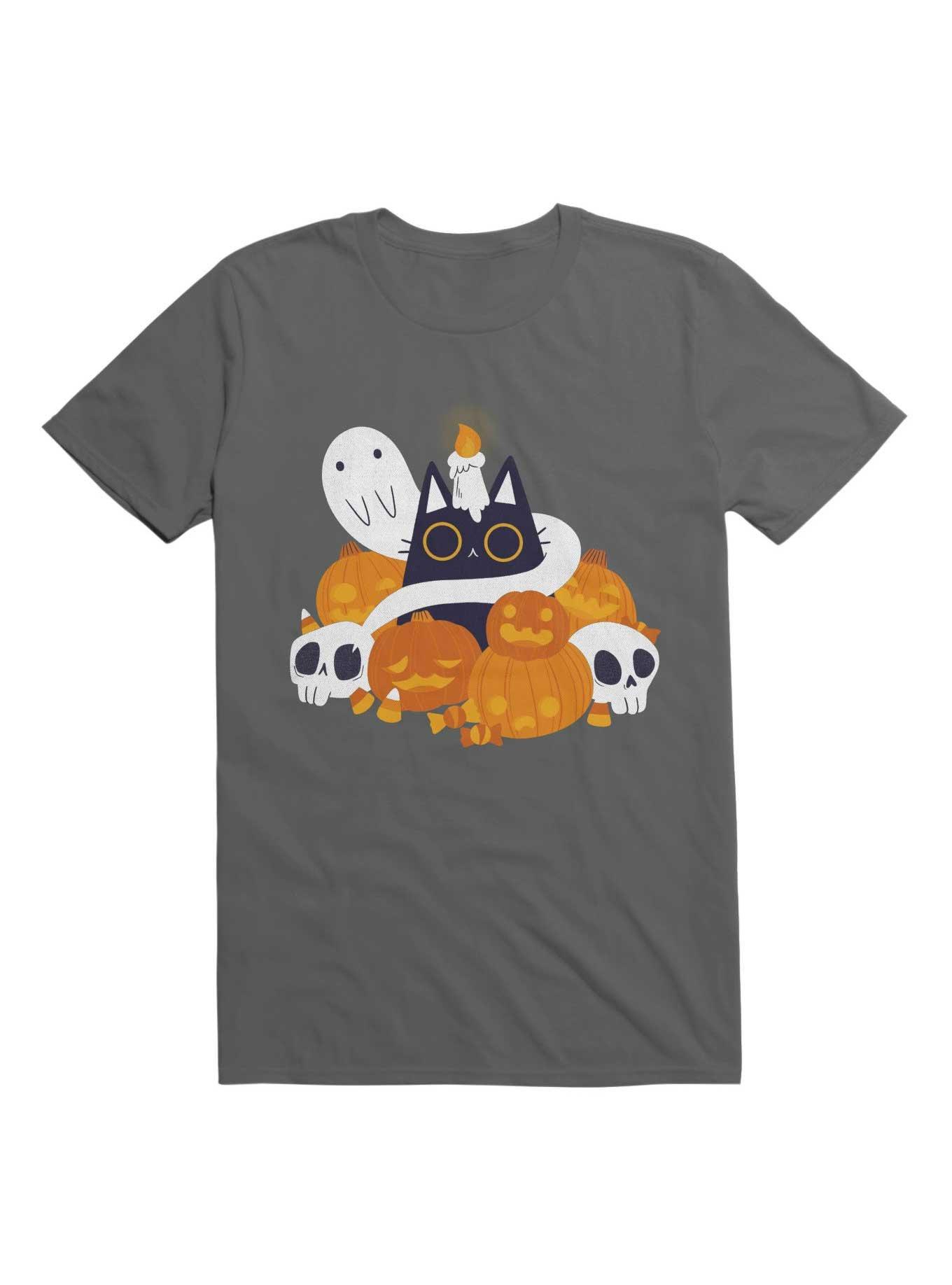 THRDLESS Pumpkin Cat T-Shirt