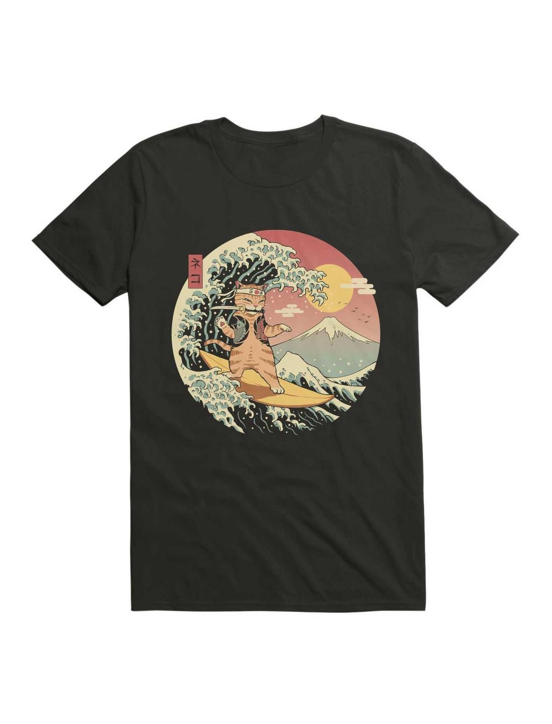 Catana Wave T-Shirt, BLACK, hi-res