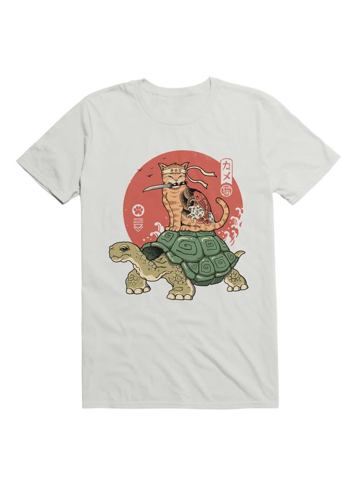 Catana On Turtle T-Shirt, , hi-res