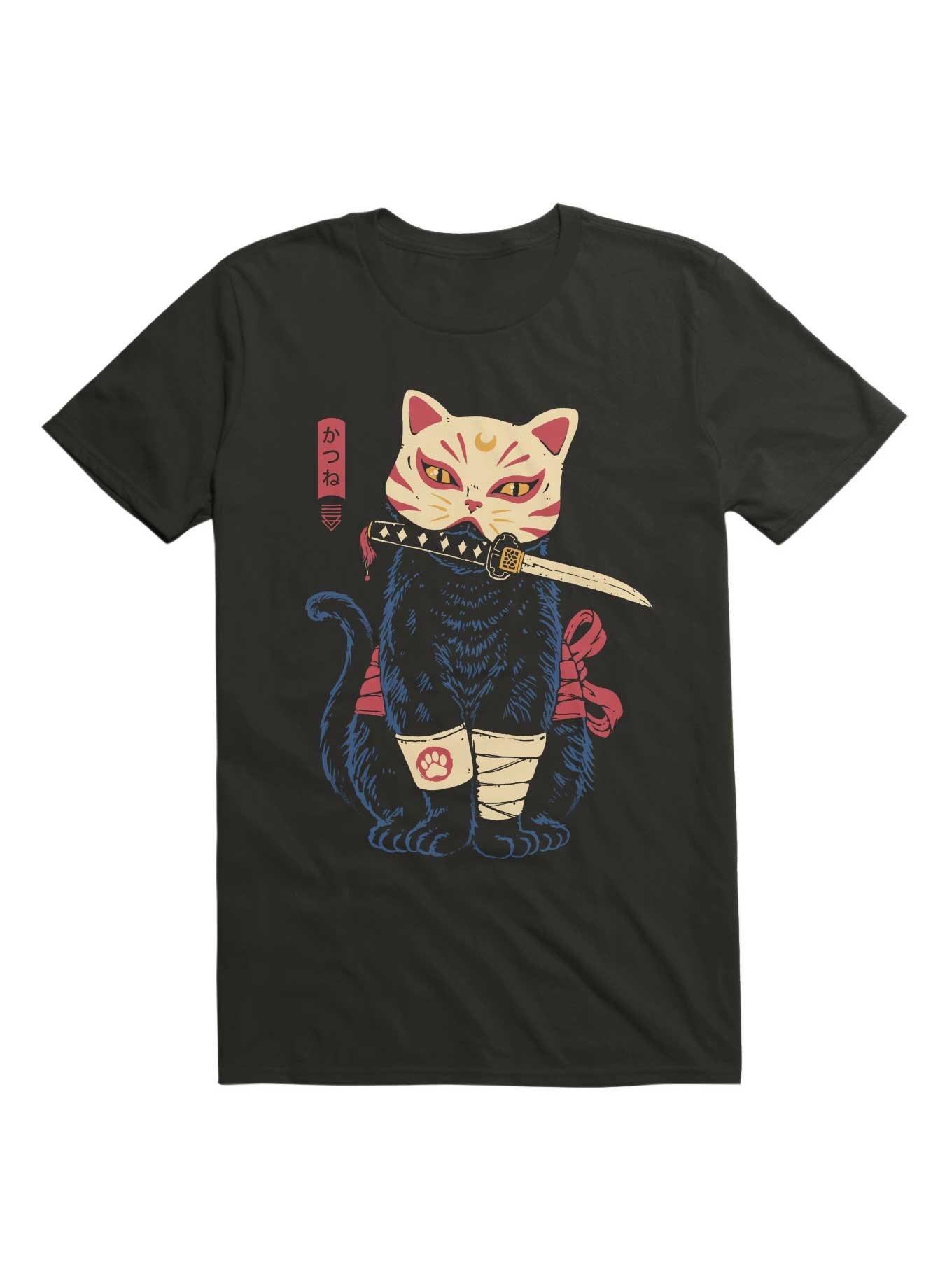 Catsune T-Shirt, BLACK, hi-res